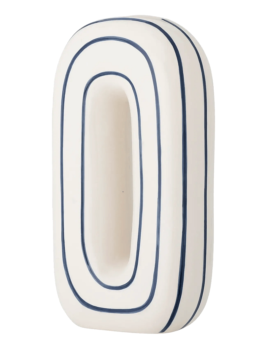 Bloomingville - Mae Vase - die niedrigsten preise - blue - 1