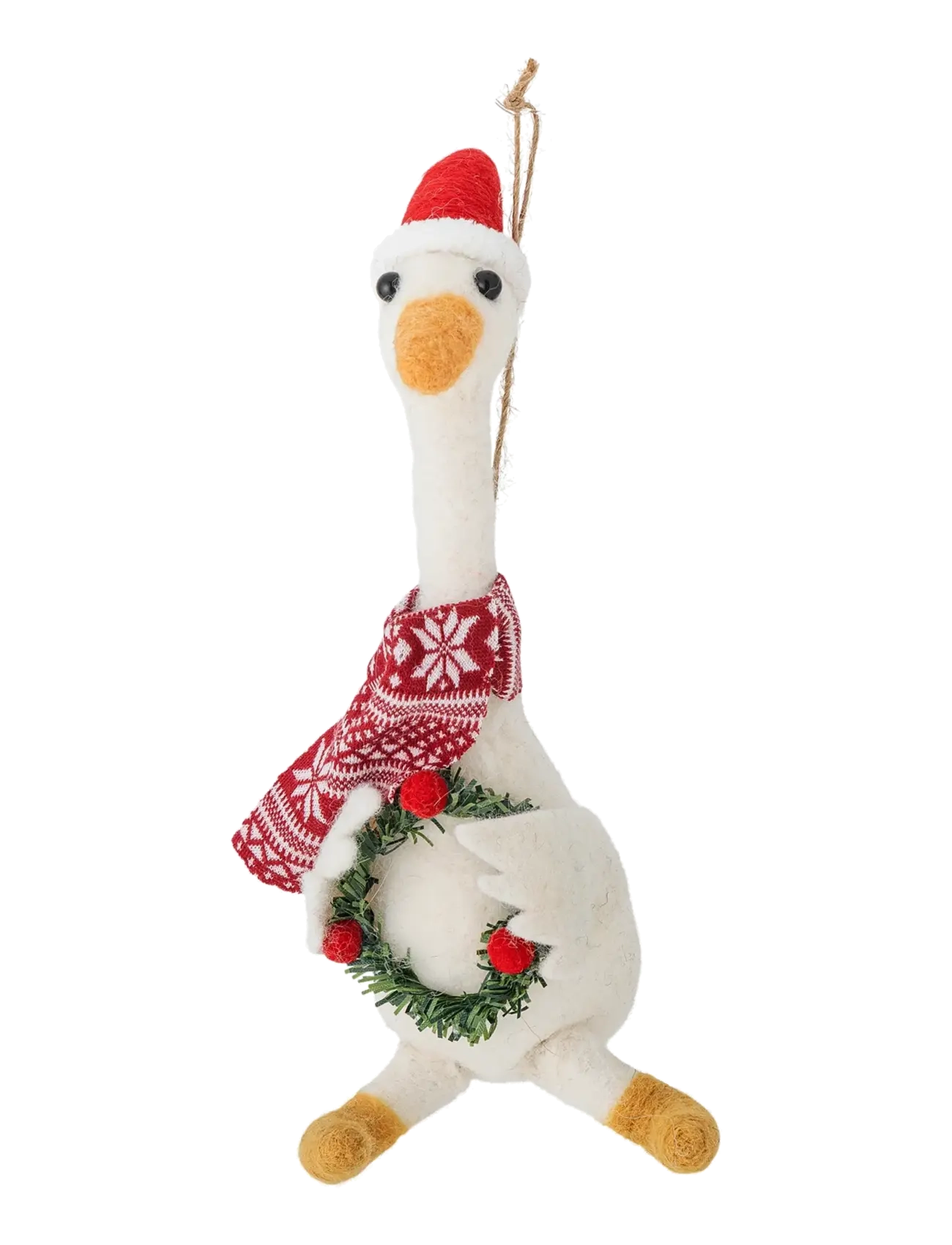 Bloomingville Arlo Ornament - Einrichtung - WHITE / white