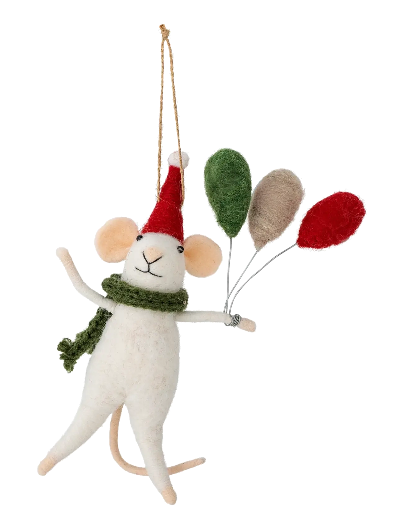 Bloomingville Peo Ornament - Einrichtung - WHITE / white