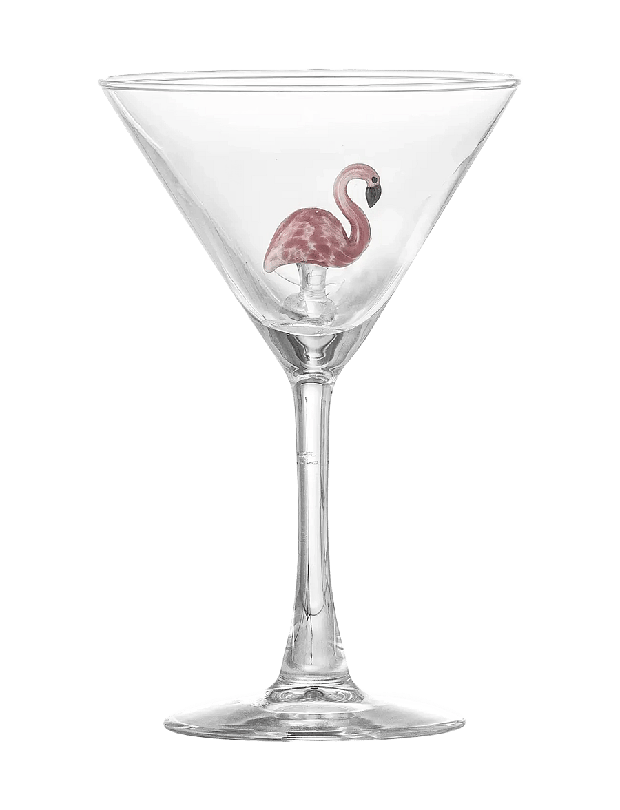 Bloomingville - Misa Cocktail Glass - cocktail & longdrinkgläser - clear - 1