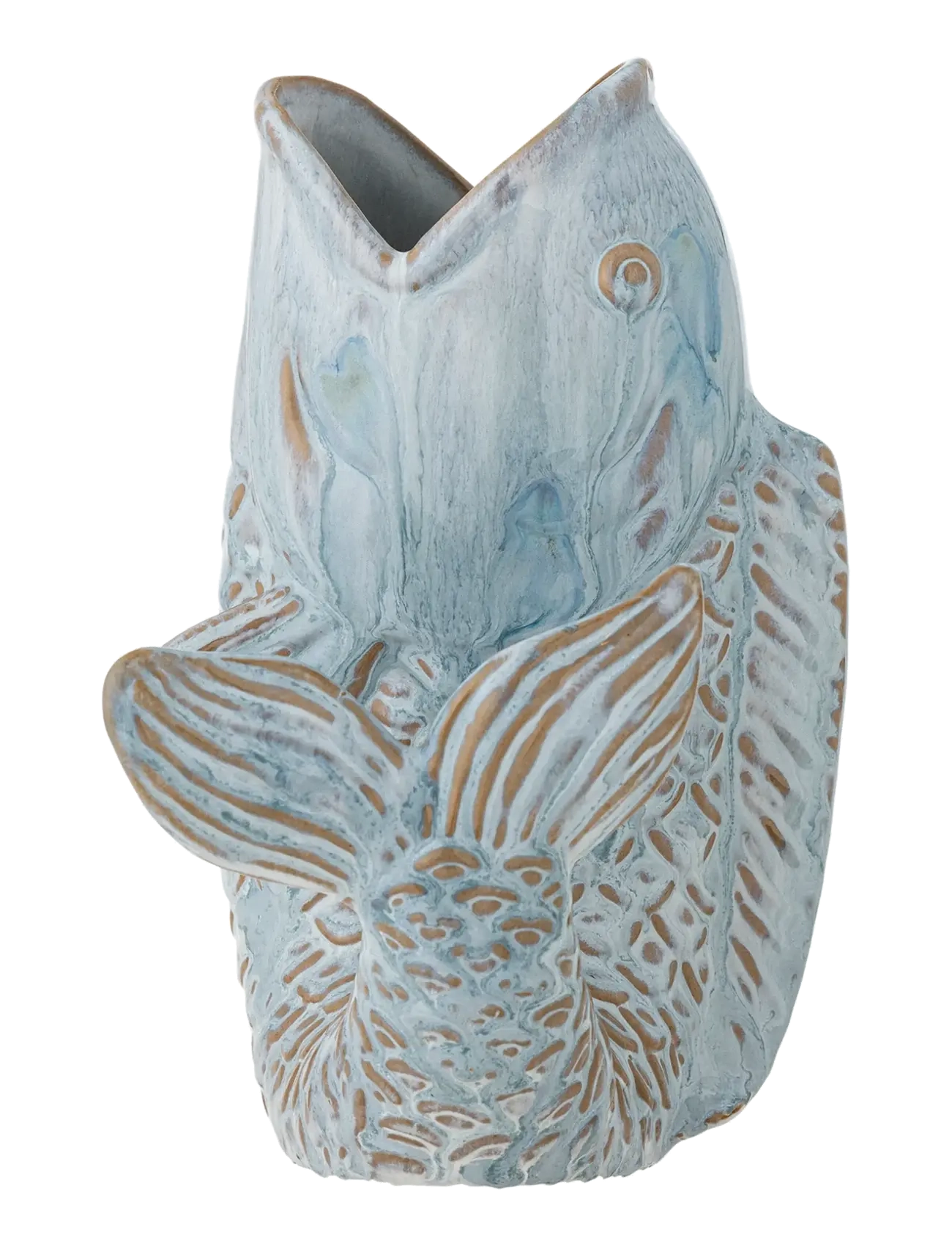 Bloomingville - Hiro Vase - geburtstagsgeschenke - blue - 1