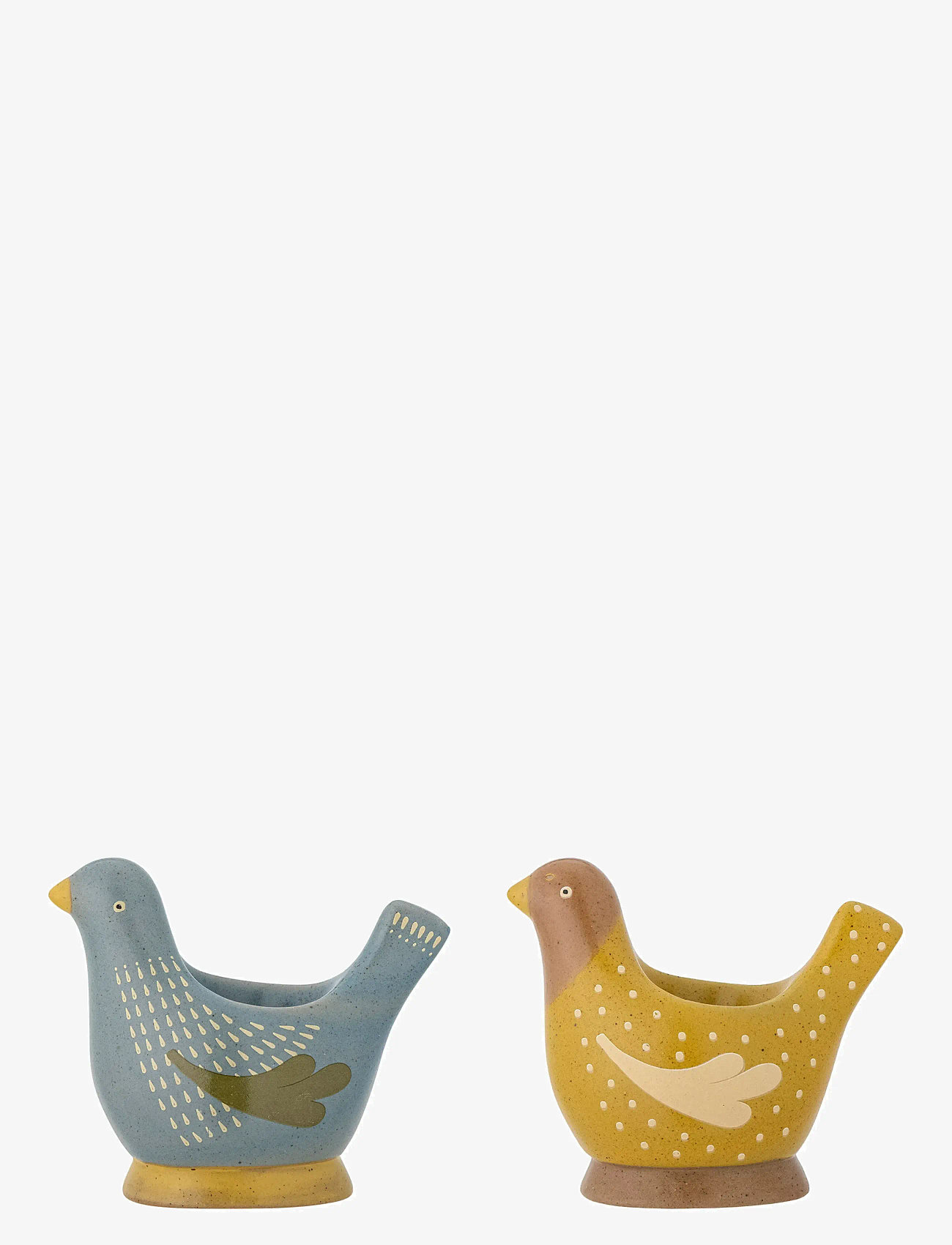 Bloomingville - Birdy Egg Cup - Äggkoppar - blue - 0