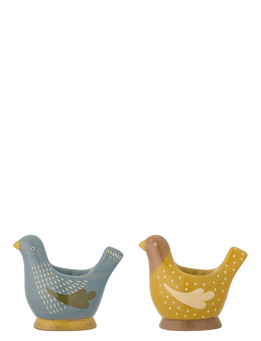Bloomingville - Birdy Egg Cup - die niedrigsten preise - blue - 0