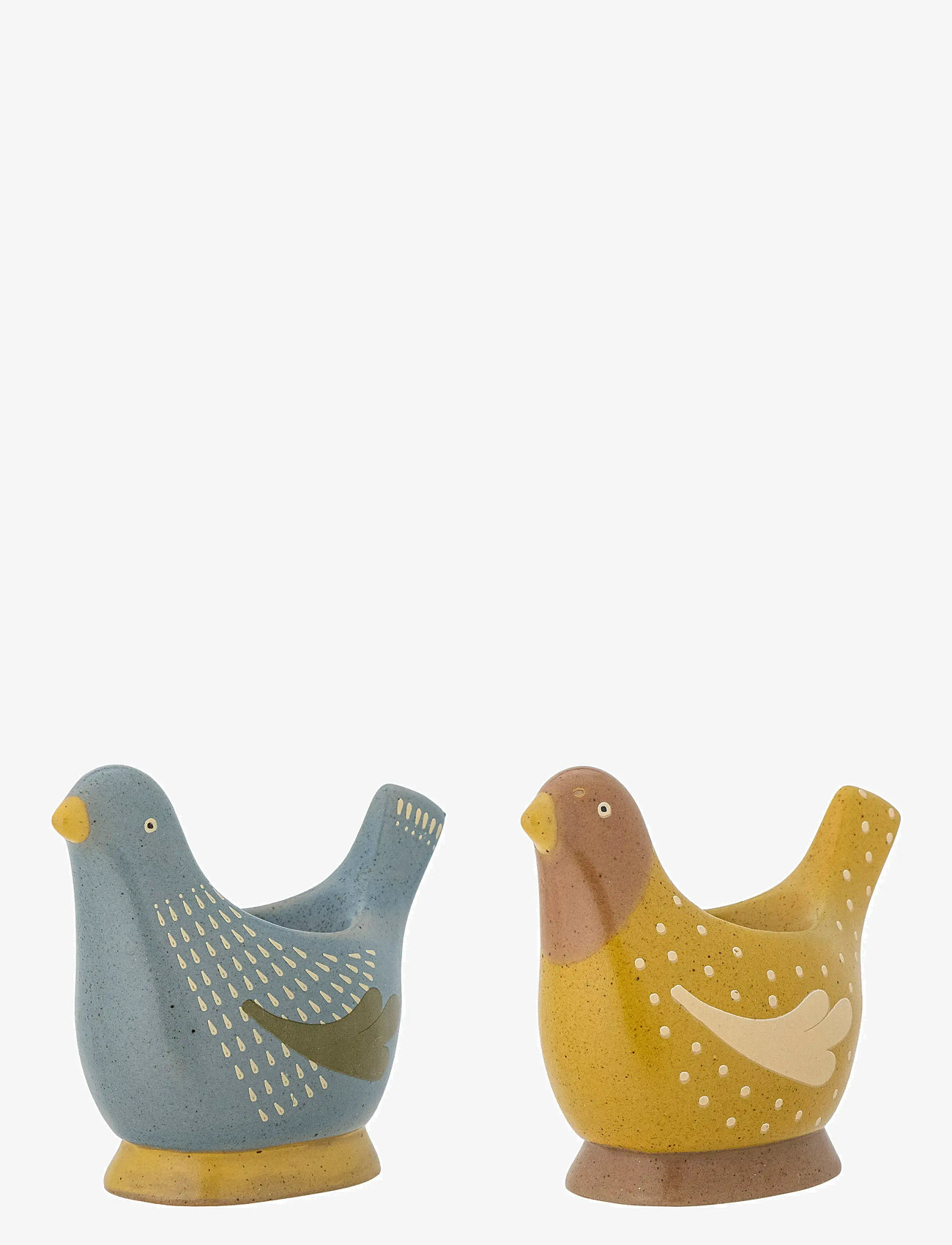 Bloomingville - Birdy Egg Cup - Äggkoppar - blue - 1