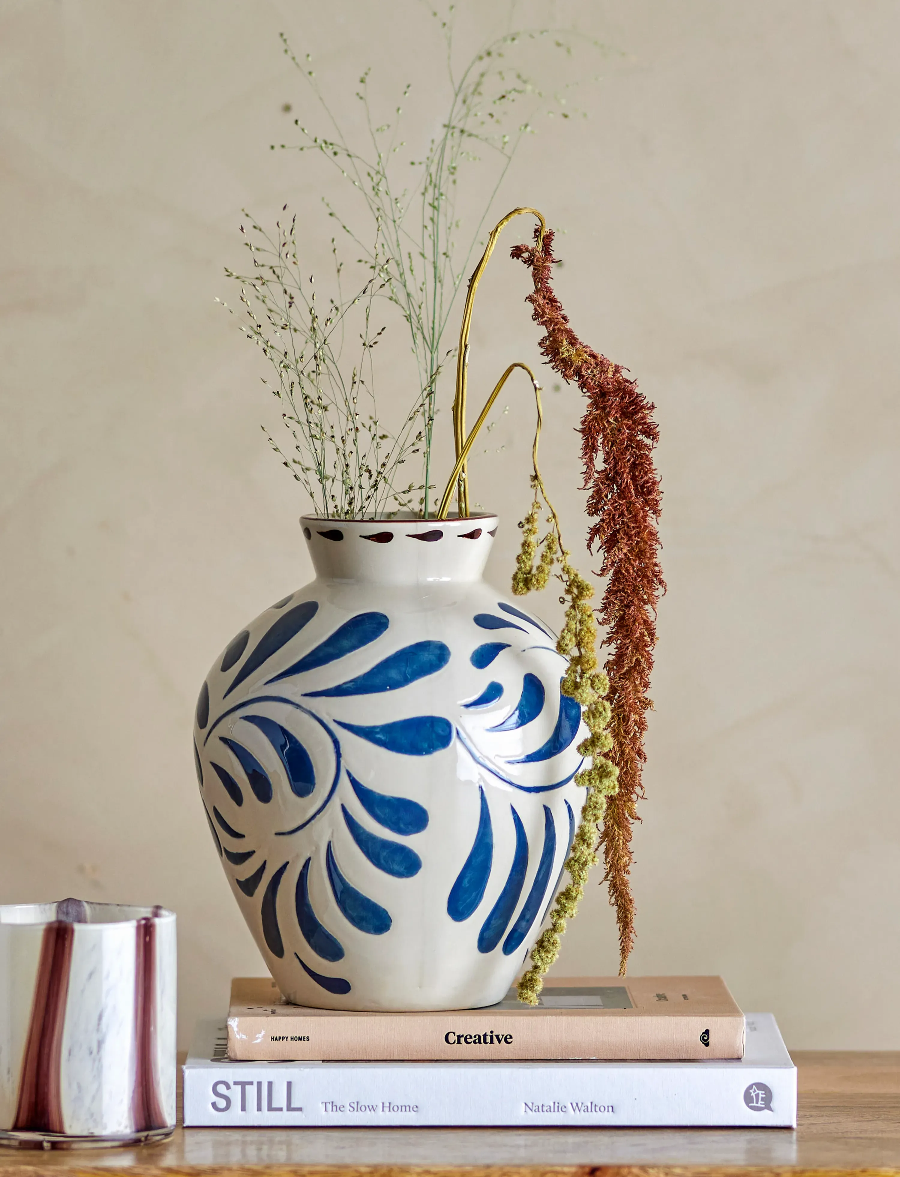 Bloomingville - Heikki Vase - geburtstagsgeschenke - blue - 3