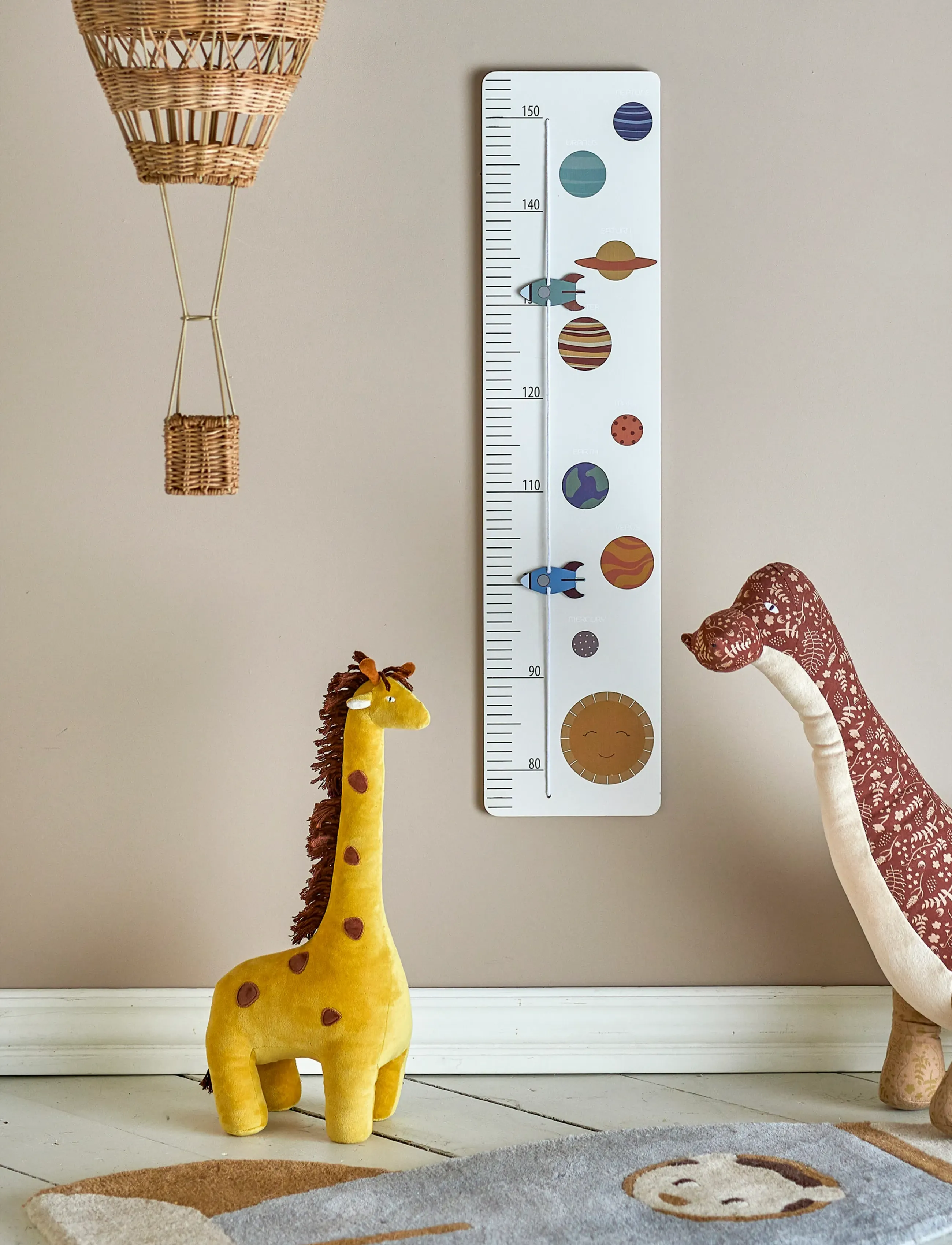 Bloomingville - Space Measure Board - grey - 2