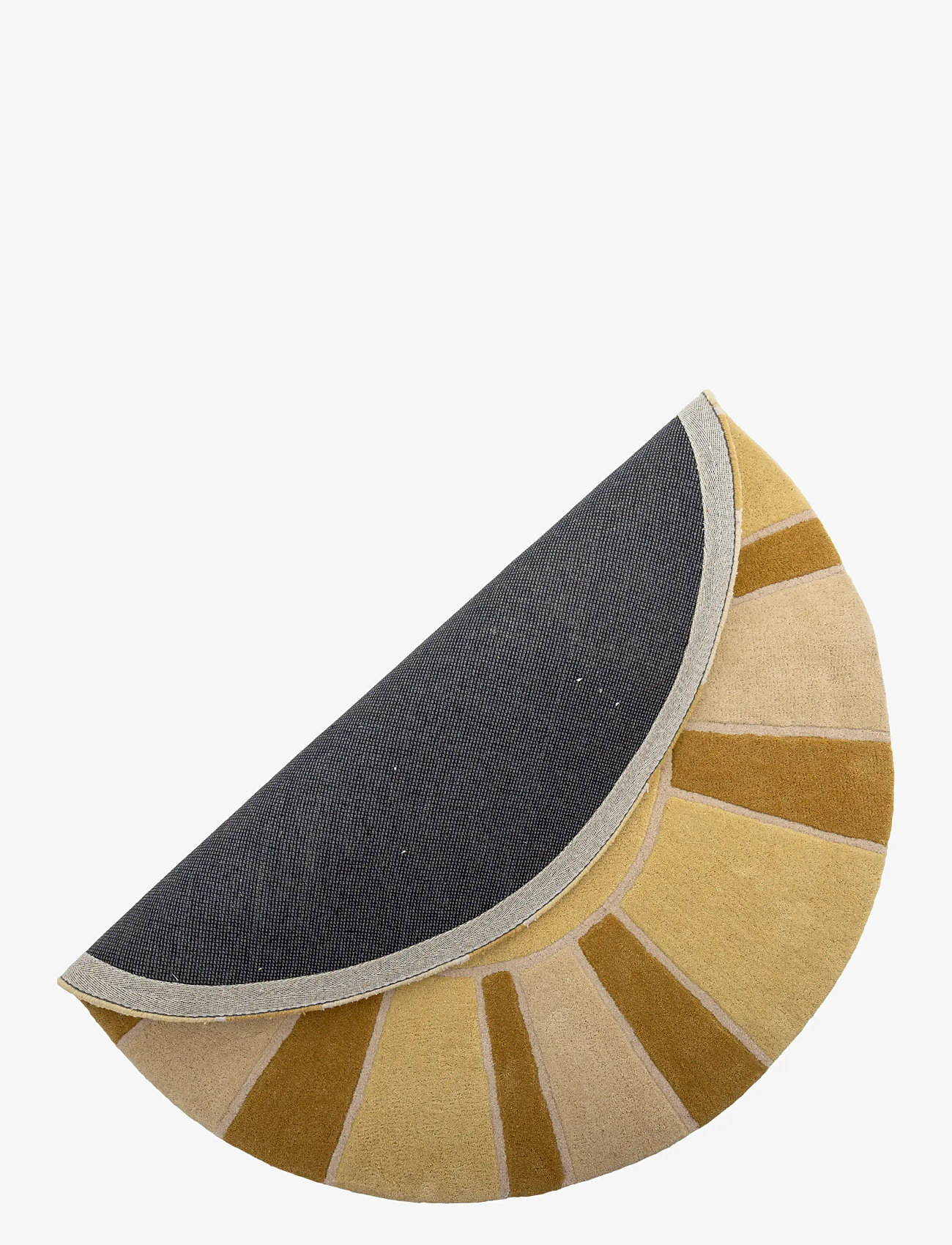 Bloomingville - Sun Rug - Ümmargused vaibad - yellow - 2