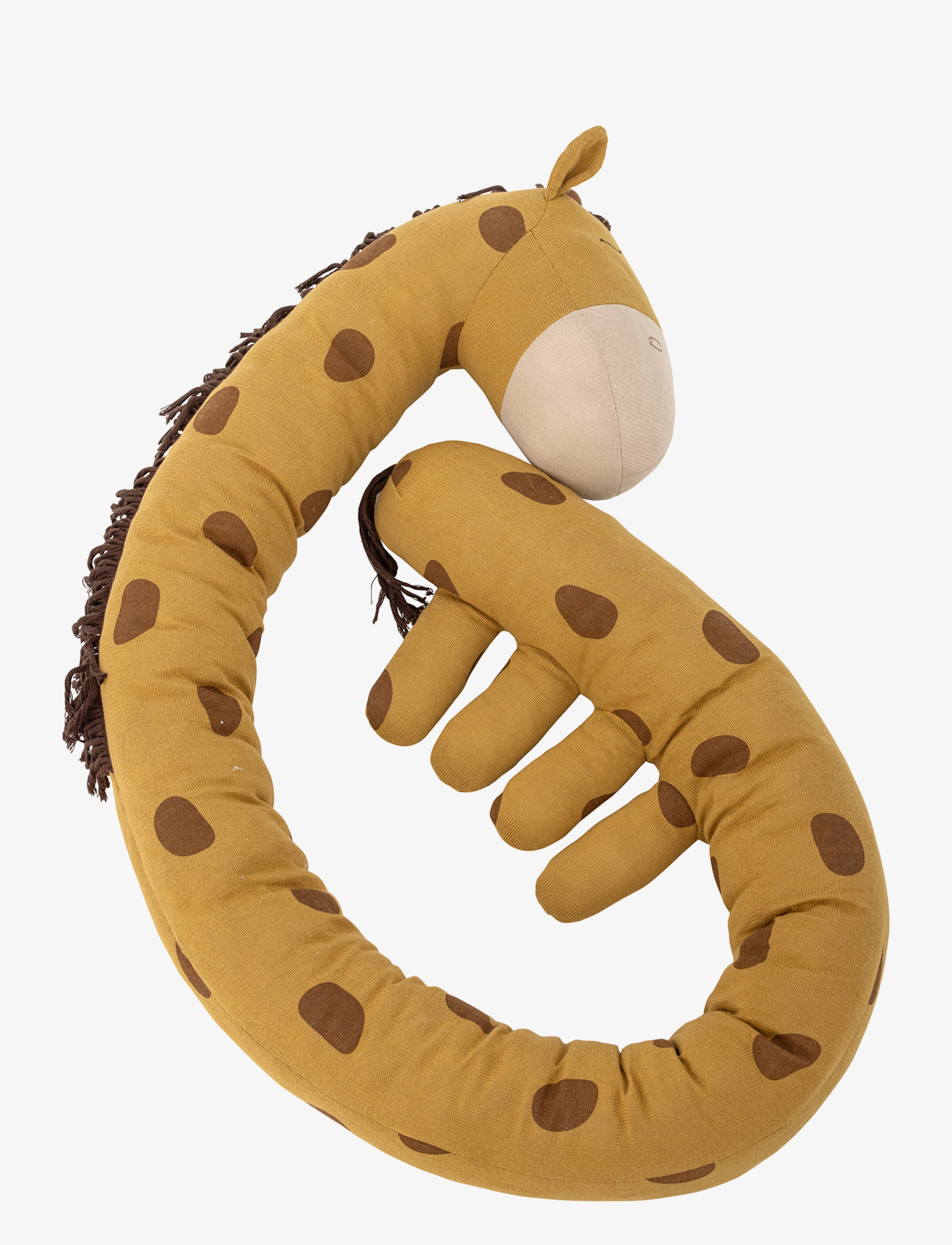 Bloomingville - Ibber Soft toy - gosedjur - orange - 4