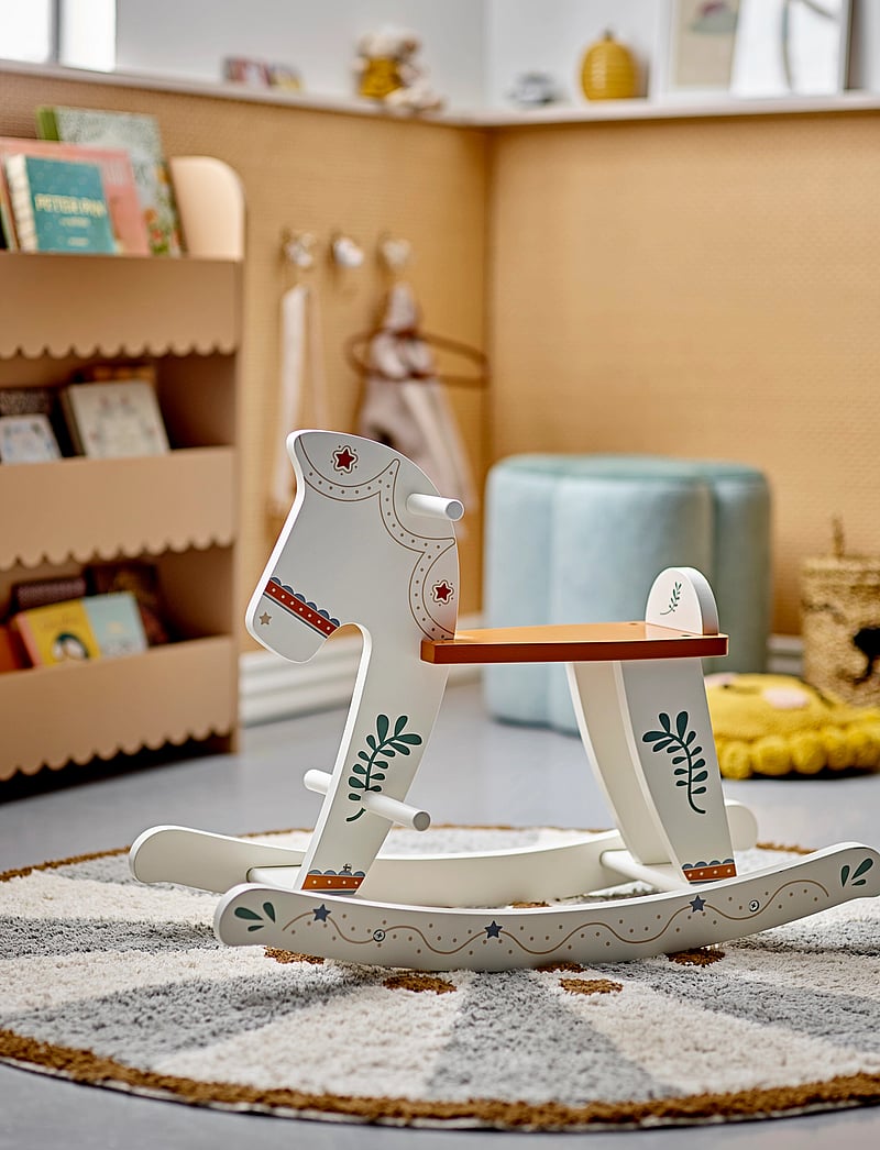 Bloomingville - Ruddy Rocking Toy - geschenkideen - white - 0