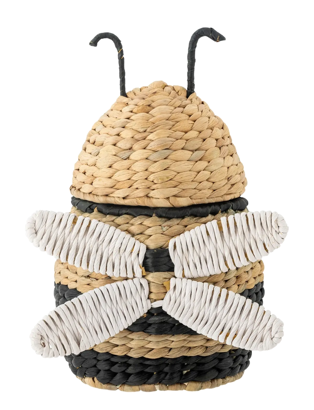 Bloomingville - Finn Basket w/Lid - black - 1