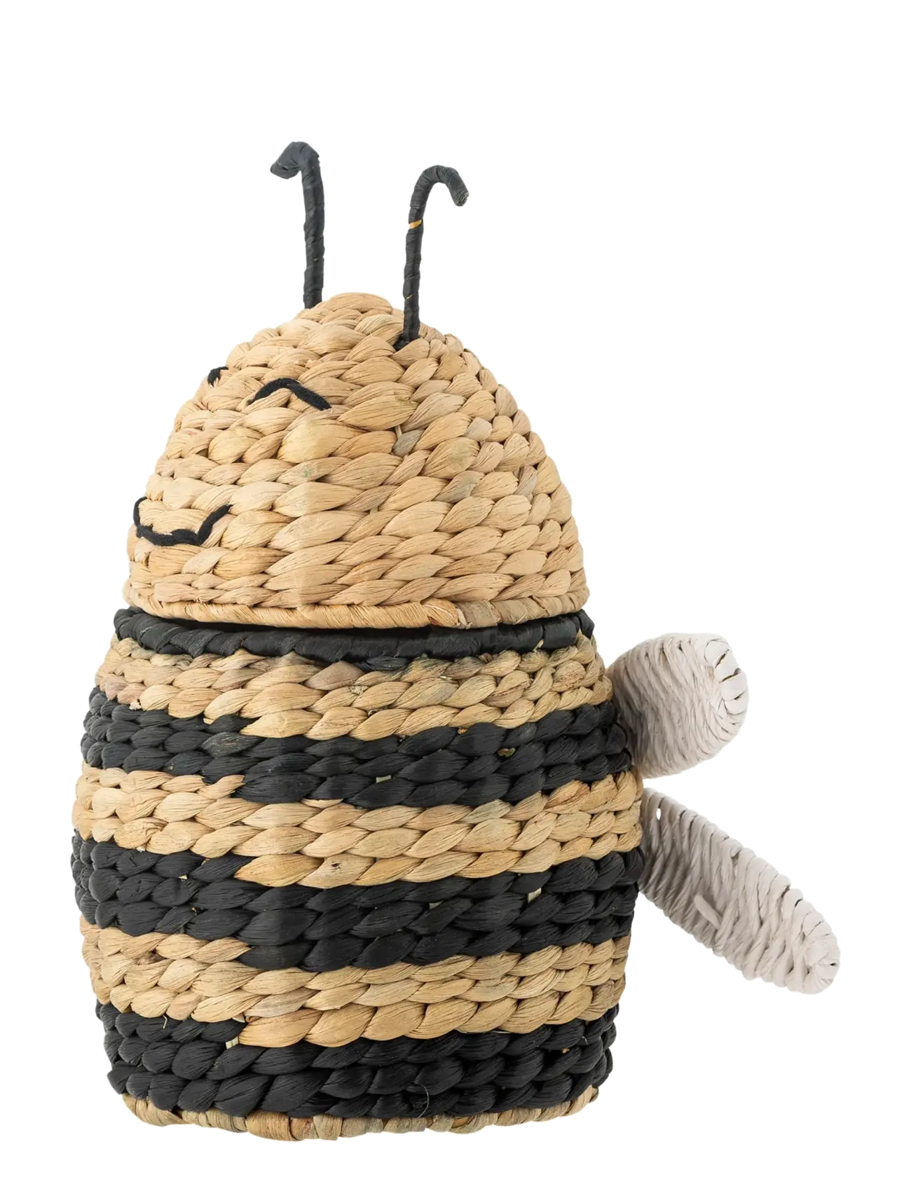 Bloomingville - Finn Basket w/Lid - black - 3