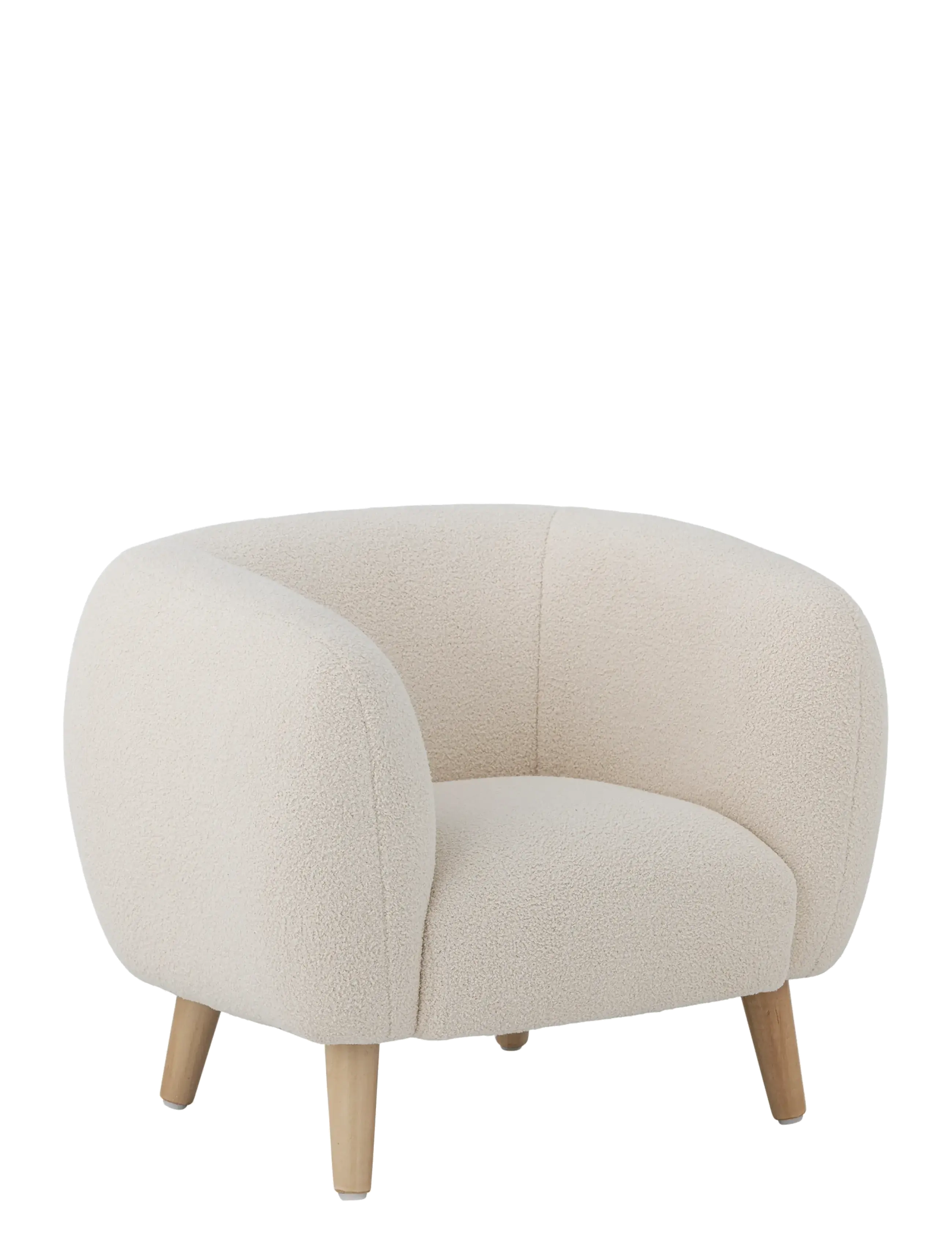 Bloomingville - Cade Lounge Chair - white - 3