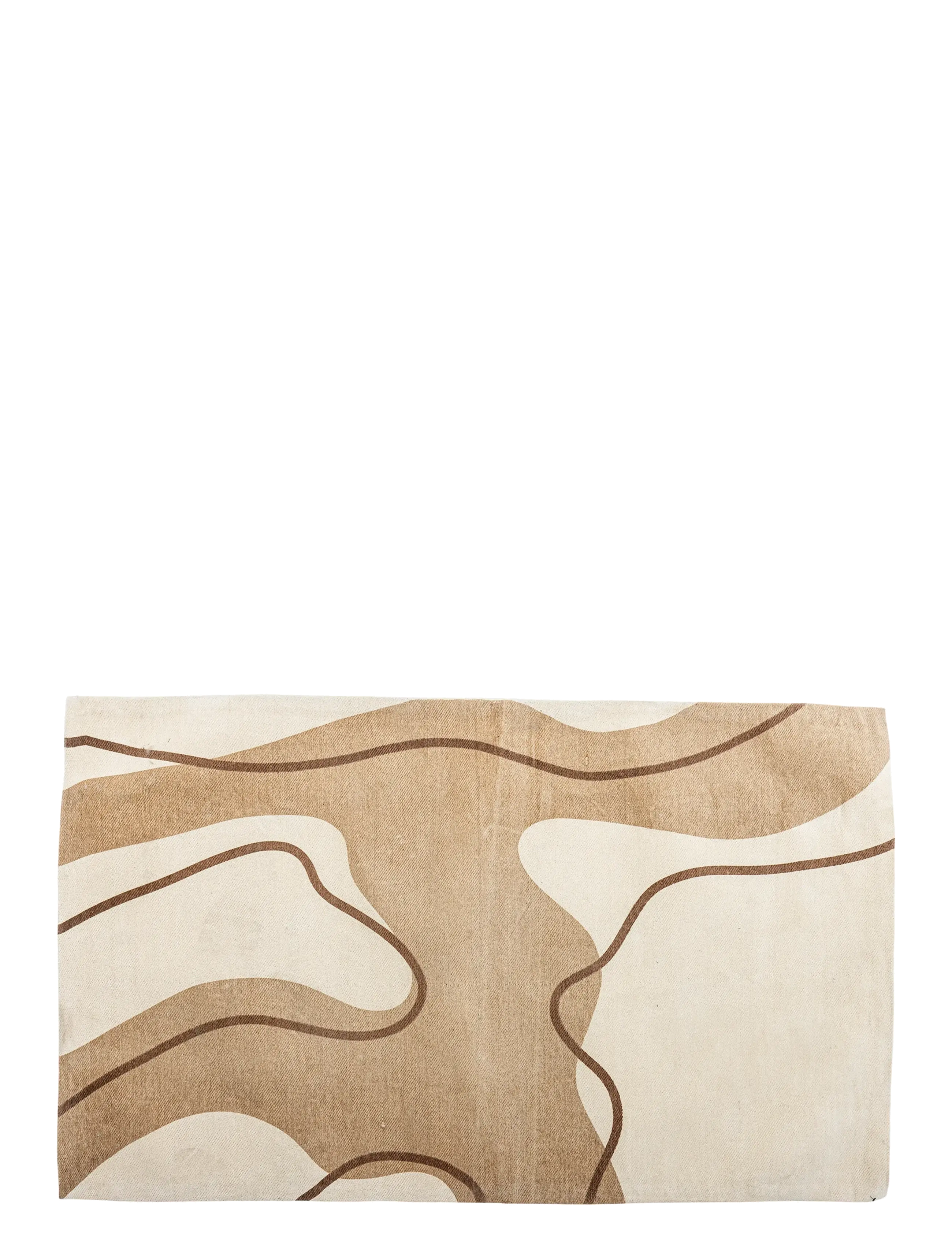 Bloomingville - Volano Rug, Nature, Cotton - tapis en coton & tapis recyclé - nature - 1