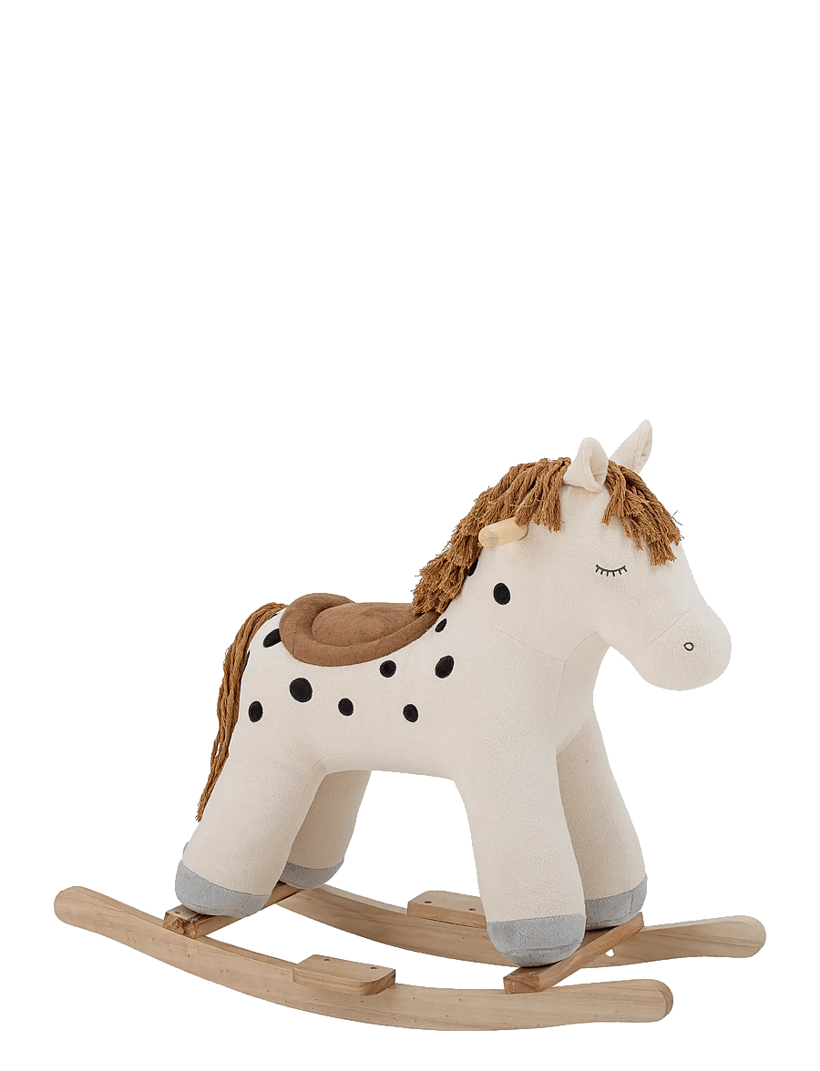 Bloomingville - Merlen Rocking Toy - geschenkideen - white - 1
