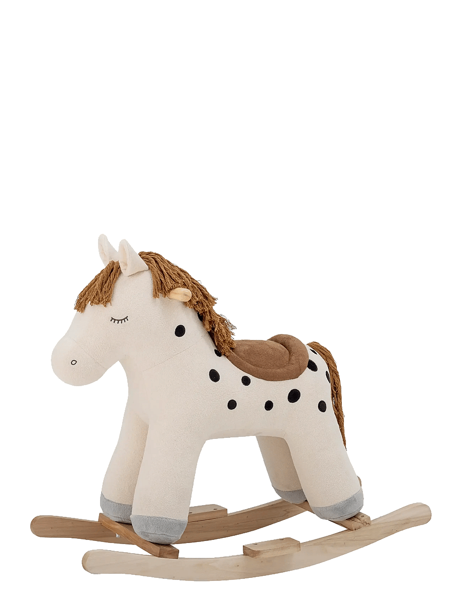 Bloomingville - Merlen Rocking Toy - geschenkideen - white - 4