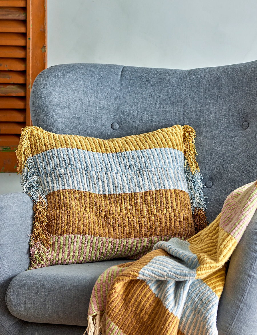Bloomingville - Isnel Throw - decken - multi-coloured - 3