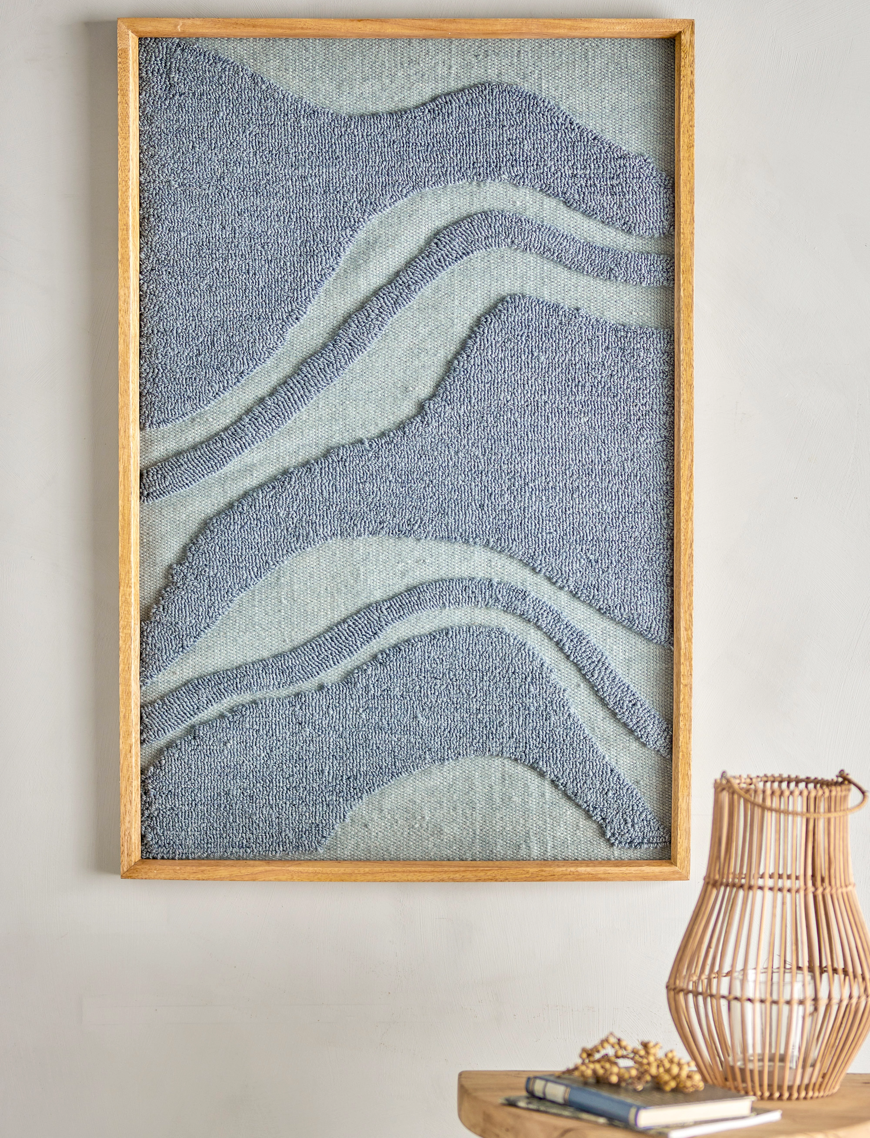 Bloomingville - Leven Wall Decor - blue - 2