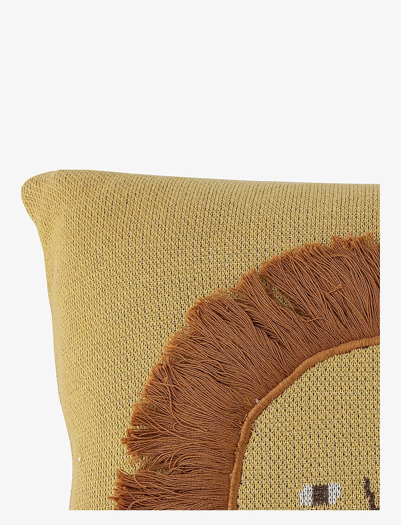 Bloomingville - Harrison Cushion - throw pillows - yellow - 2