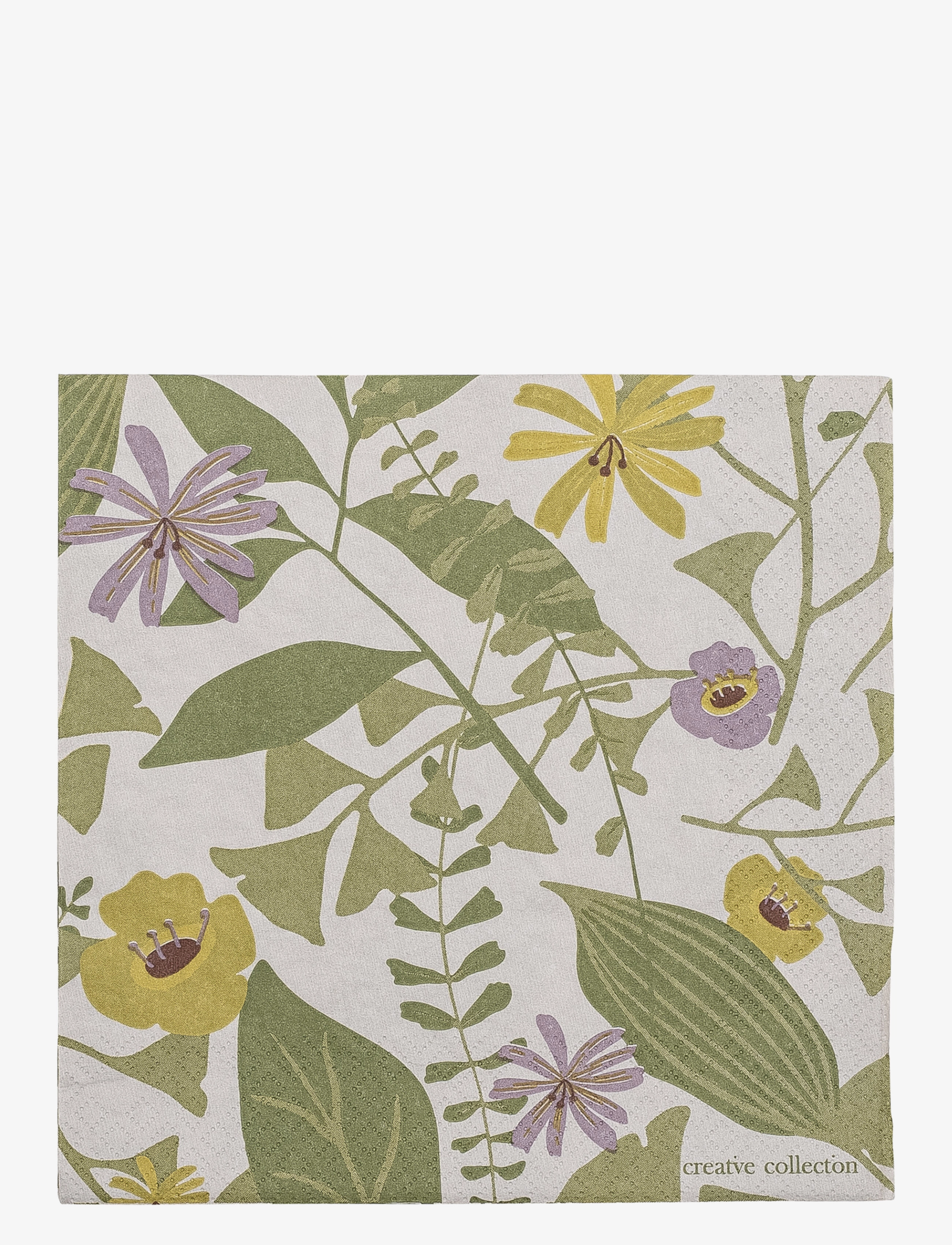 BLOOMINGVILLE Camelie Serviette Grün - 33X33CM - Unisex