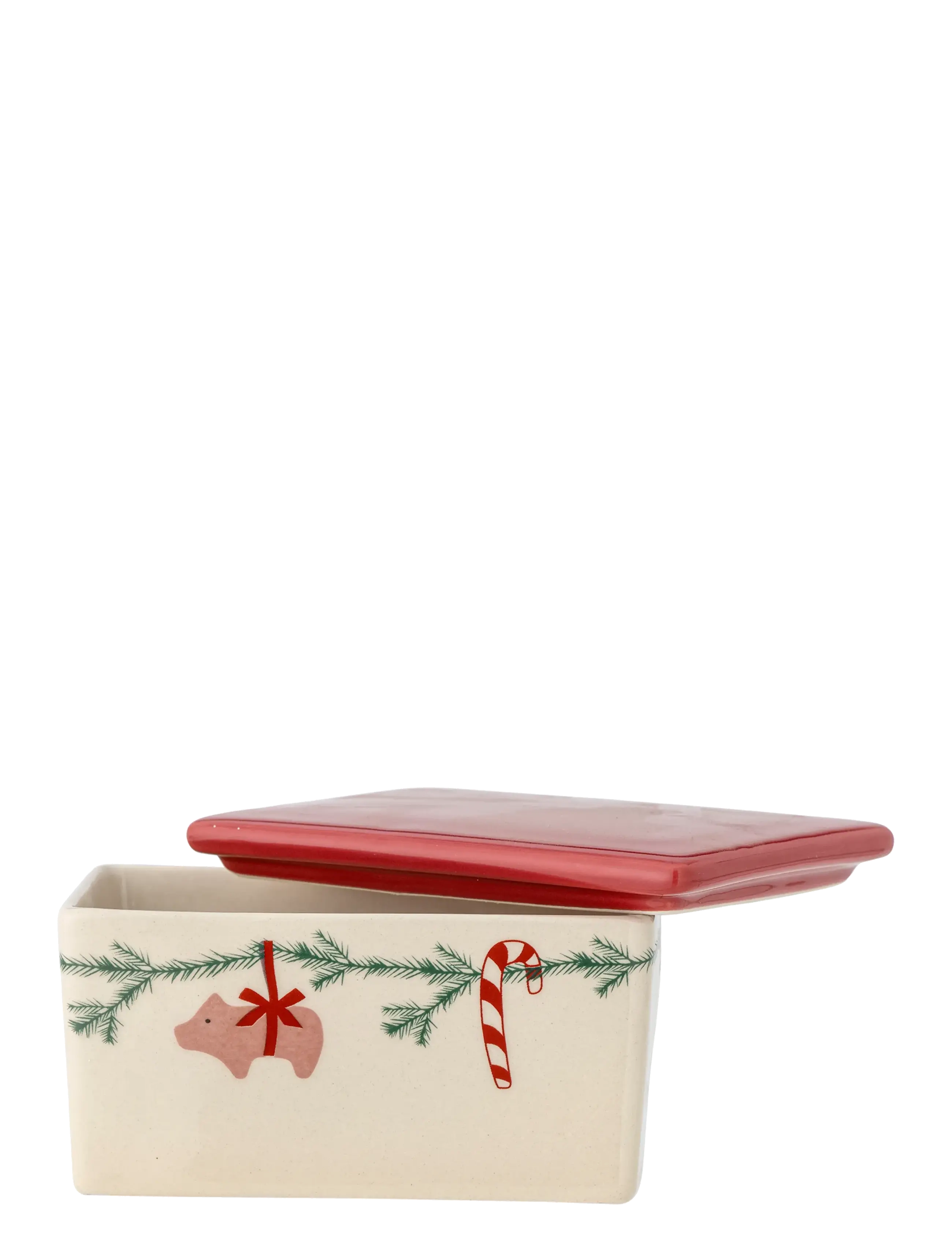 Bloomingville - Yule Butter Box - red - 3