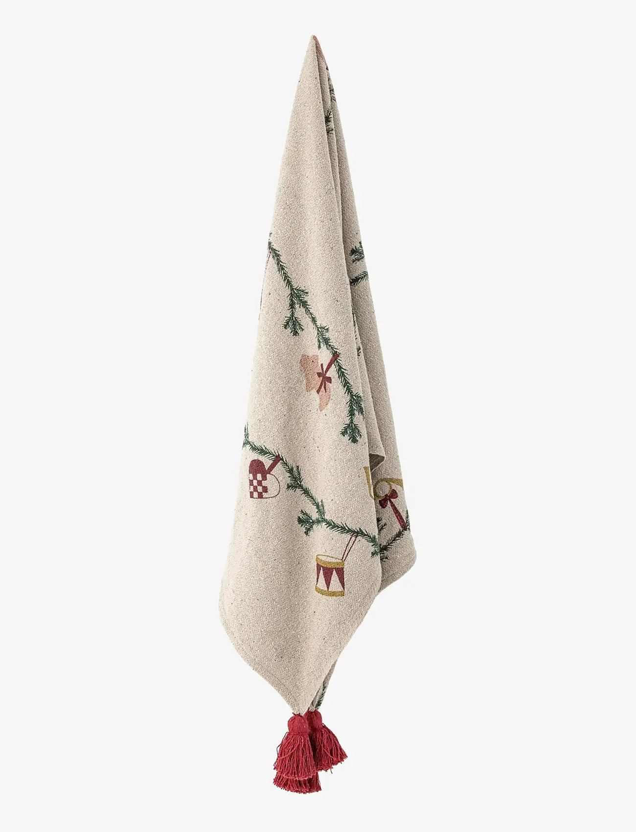 Bloomingville - Yule Throw - lägsta priserna - natural - 1