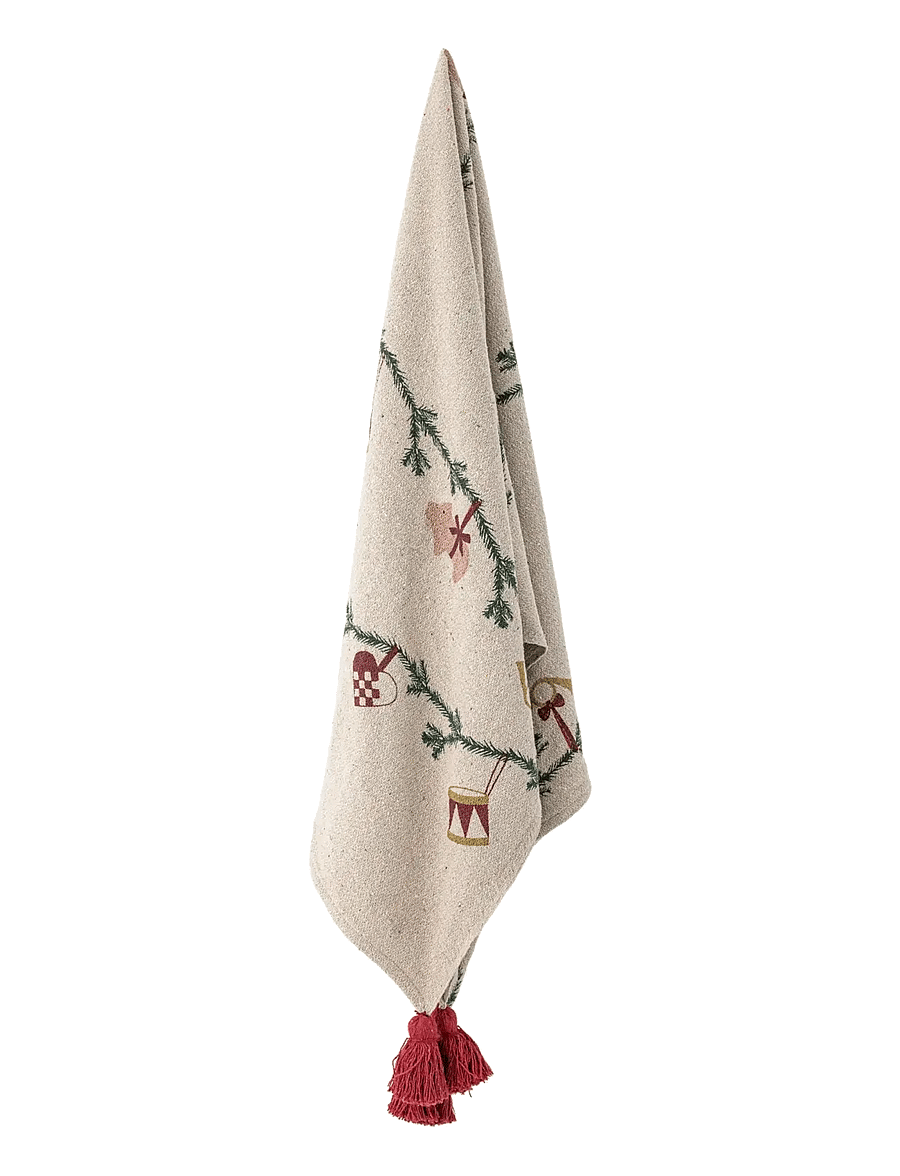 Bloomingville - Yule Throw - natural - 2