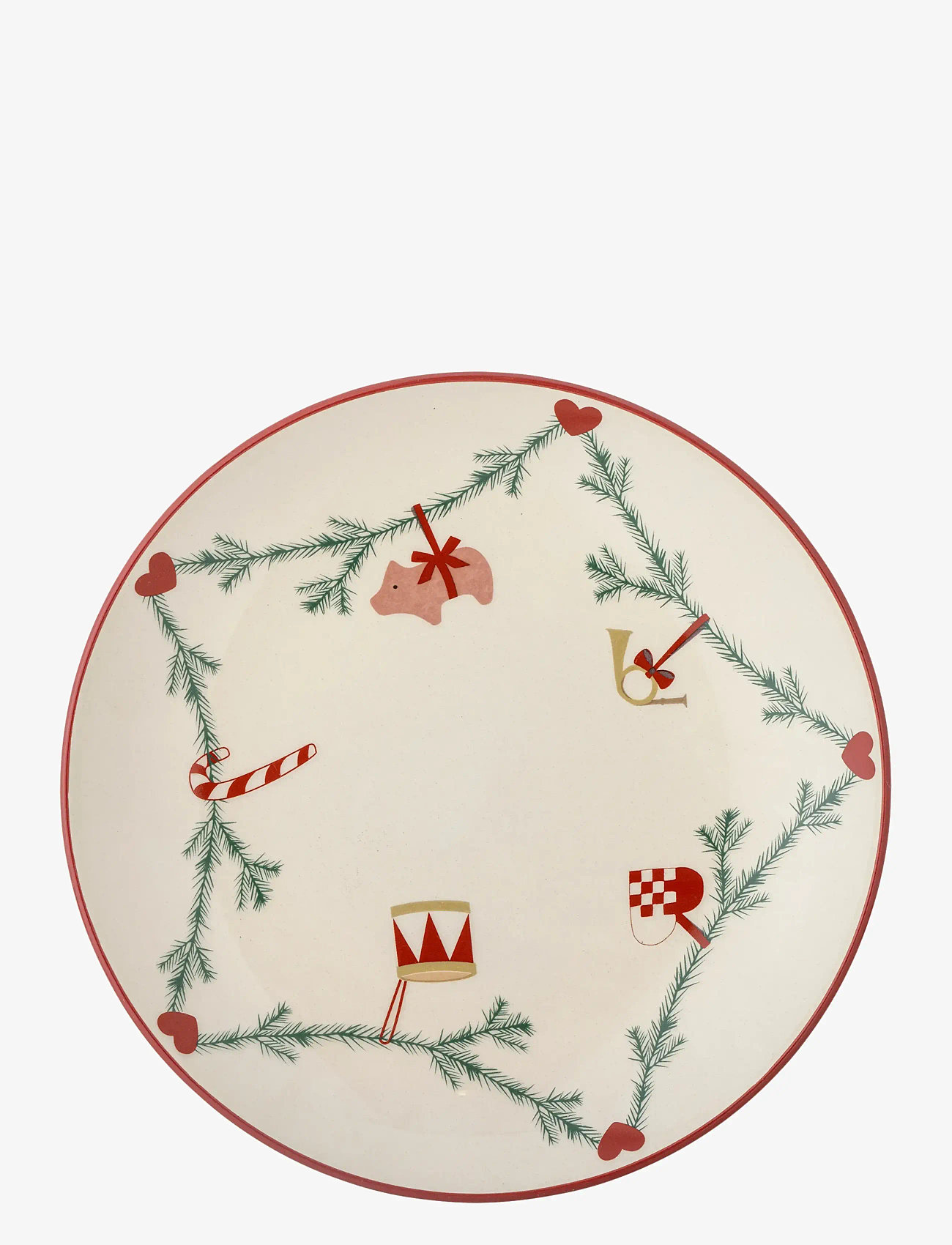 Bloomingville - Yule Plate - natural - 0