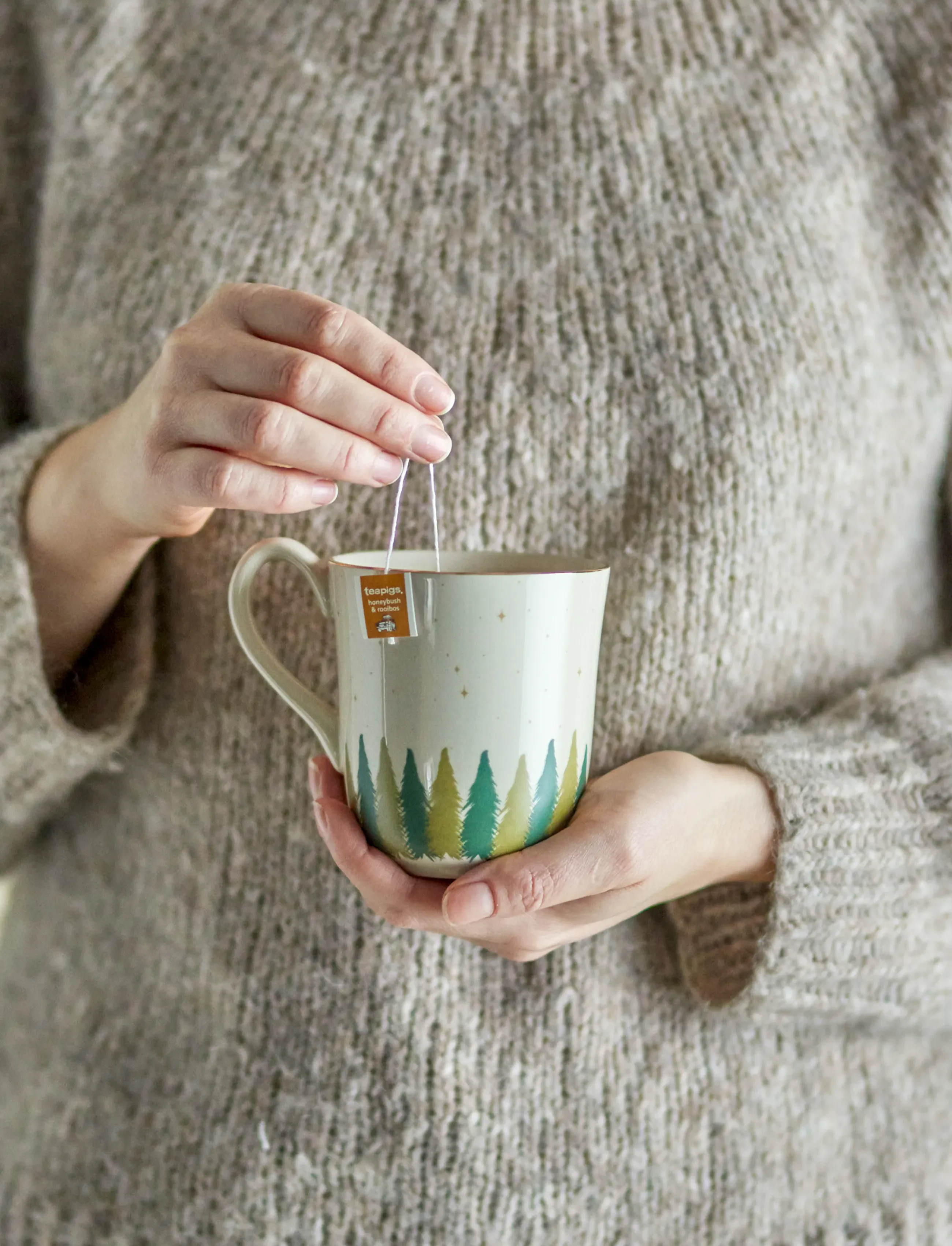 Bloomingville - Spruce Mug - jõululaud - natural - 0