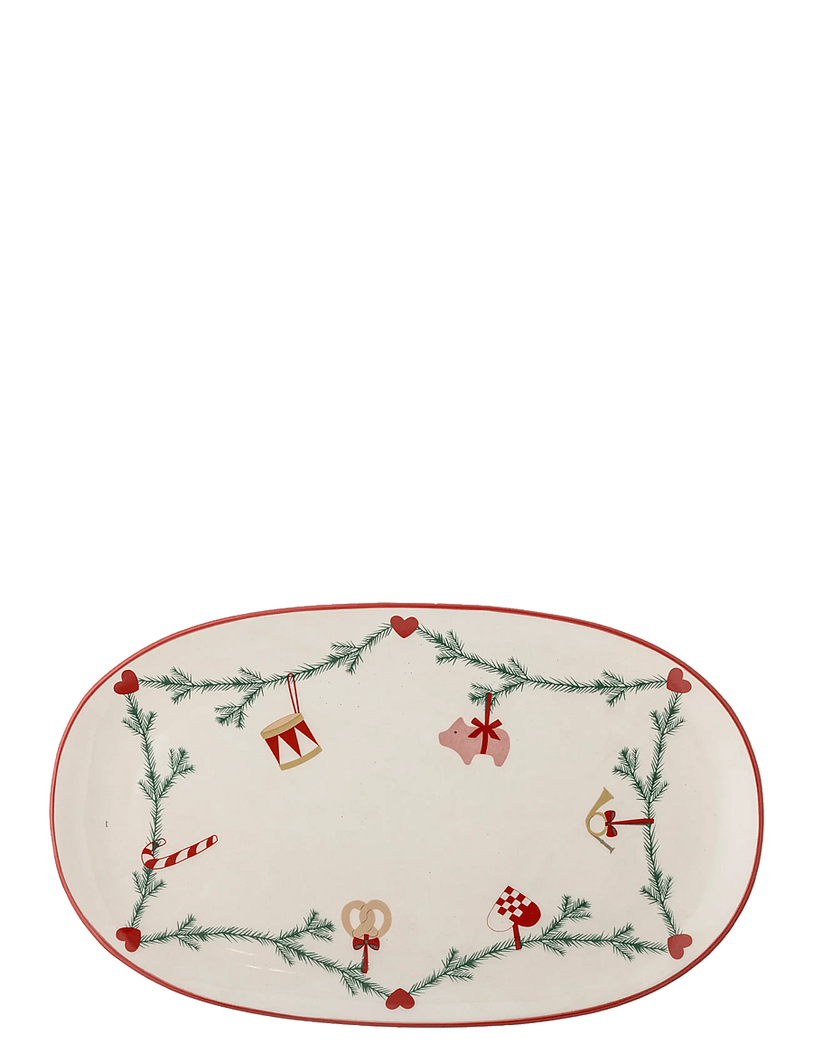 Bloomingville - Yule Serving Plate - jõululaud - natural - 1