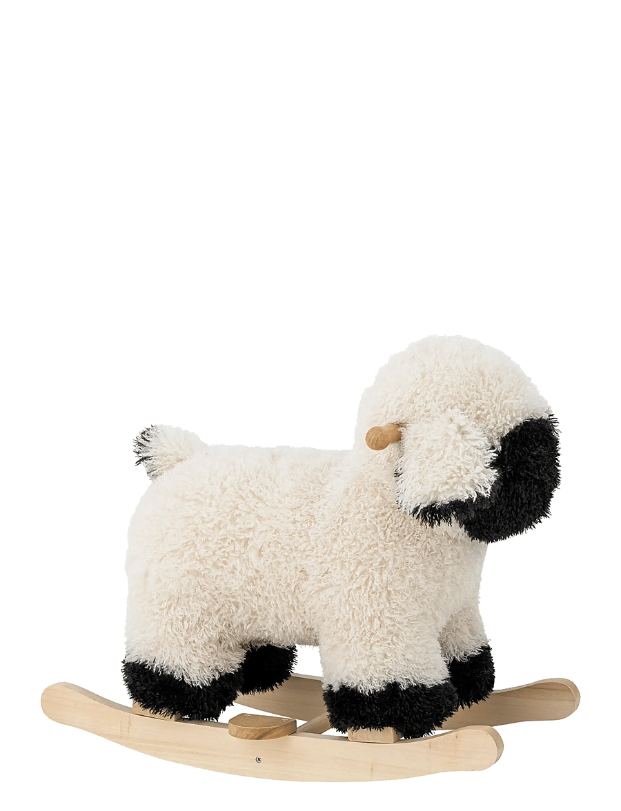 Bloomingville - Dolly Rocking Toy - geschenkideen - white - 1