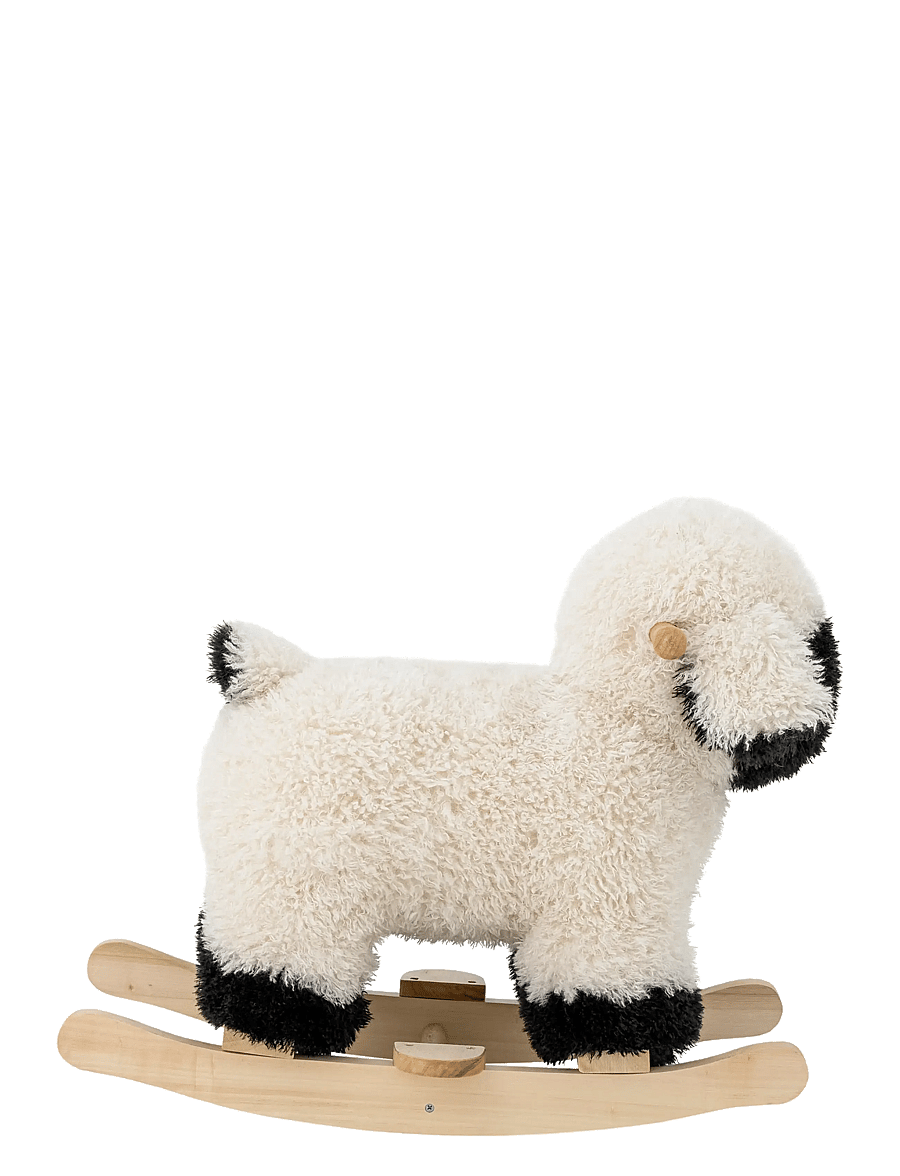 Bloomingville - Dolly Rocking Toy - geschenkideen - white - 4