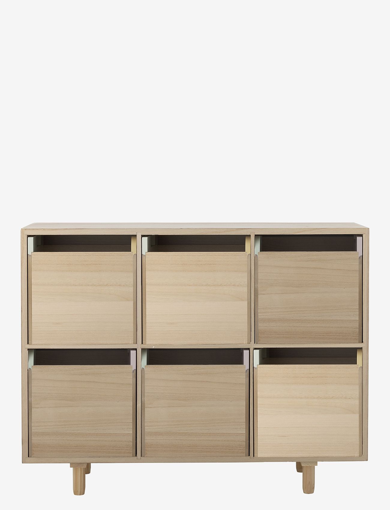 Bloomingville - Calle Bookcase w/Drawers - nature - 2