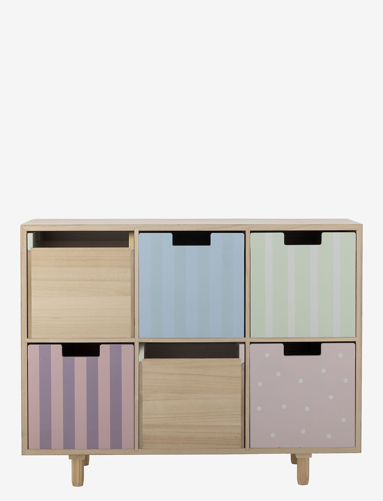 Bloomingville - Calle Bookcase w/Drawers - nature - 4