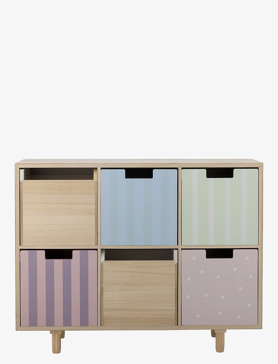 Bloomingville - Calle Bookcase w/Drawers - hoiumööbel - nature - 4