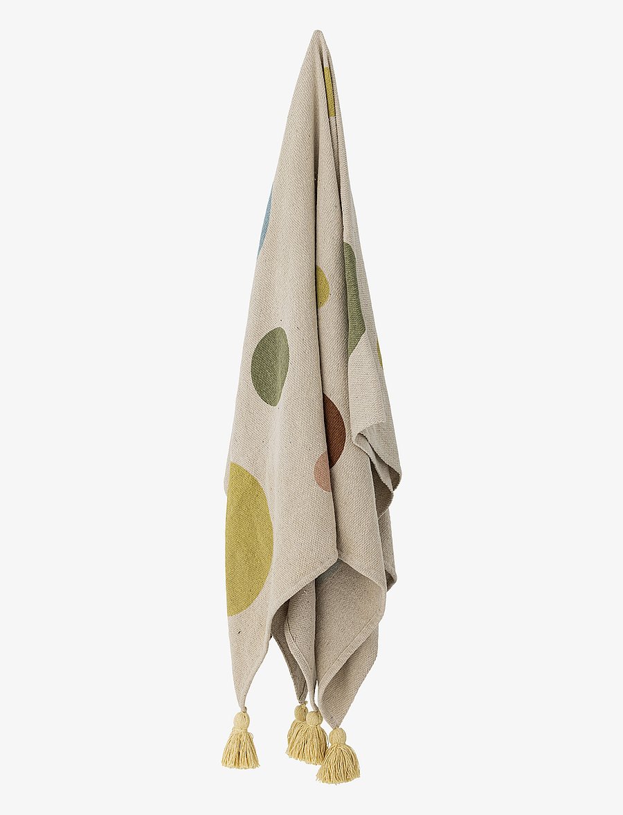 Bloomingville - Clennie Throw - die niedrigsten preise - nature - 1
