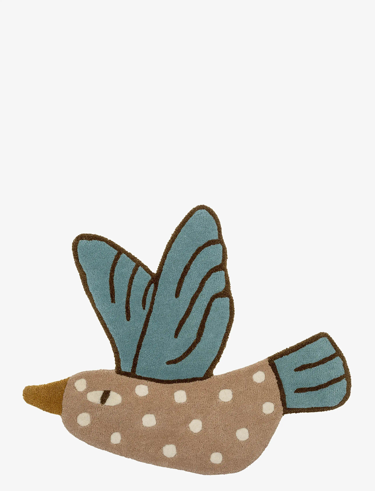 Bloomingville - Blue Jay Rug - blue - 0