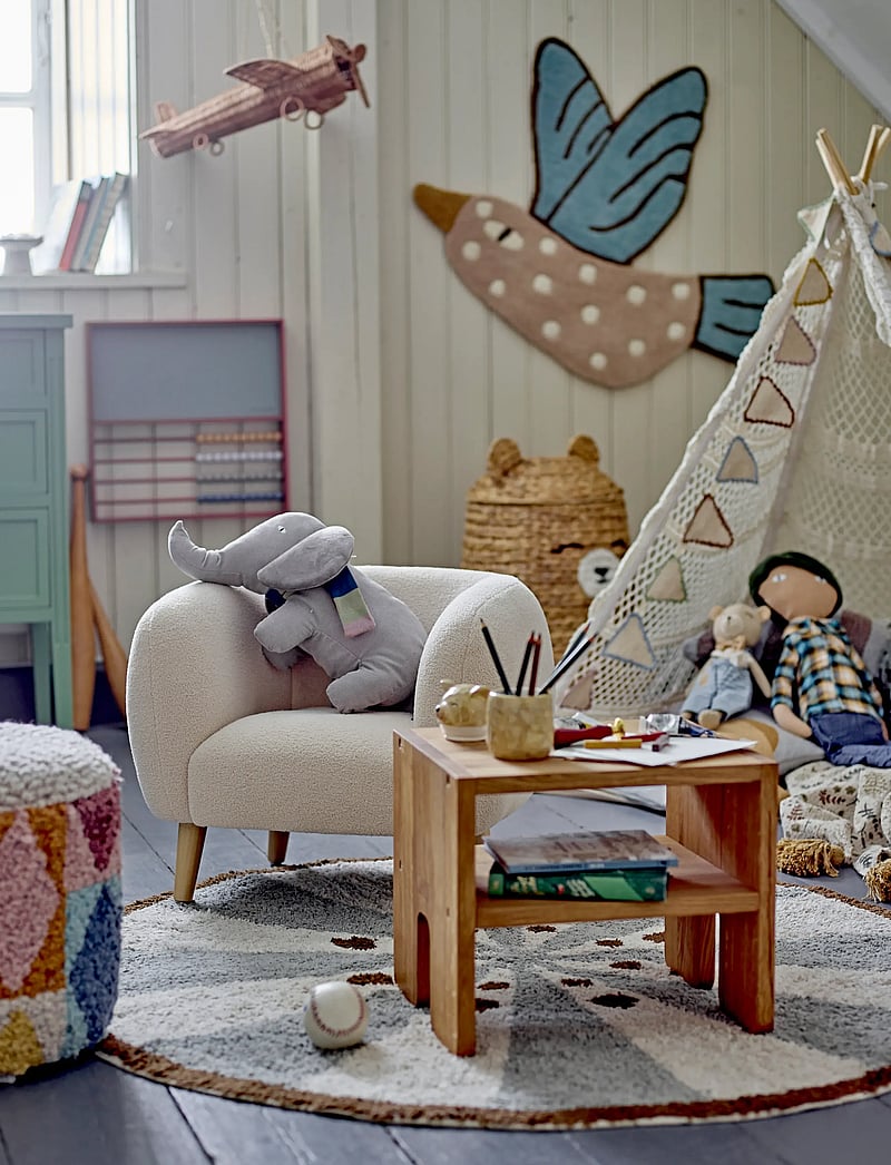 Bloomingville - Blue Jay Rug - blue - 5