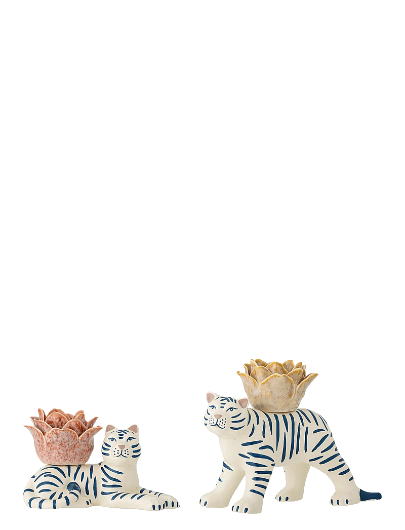 Bloomingville - Rory Candle Holder - kerzenständer - white - 0