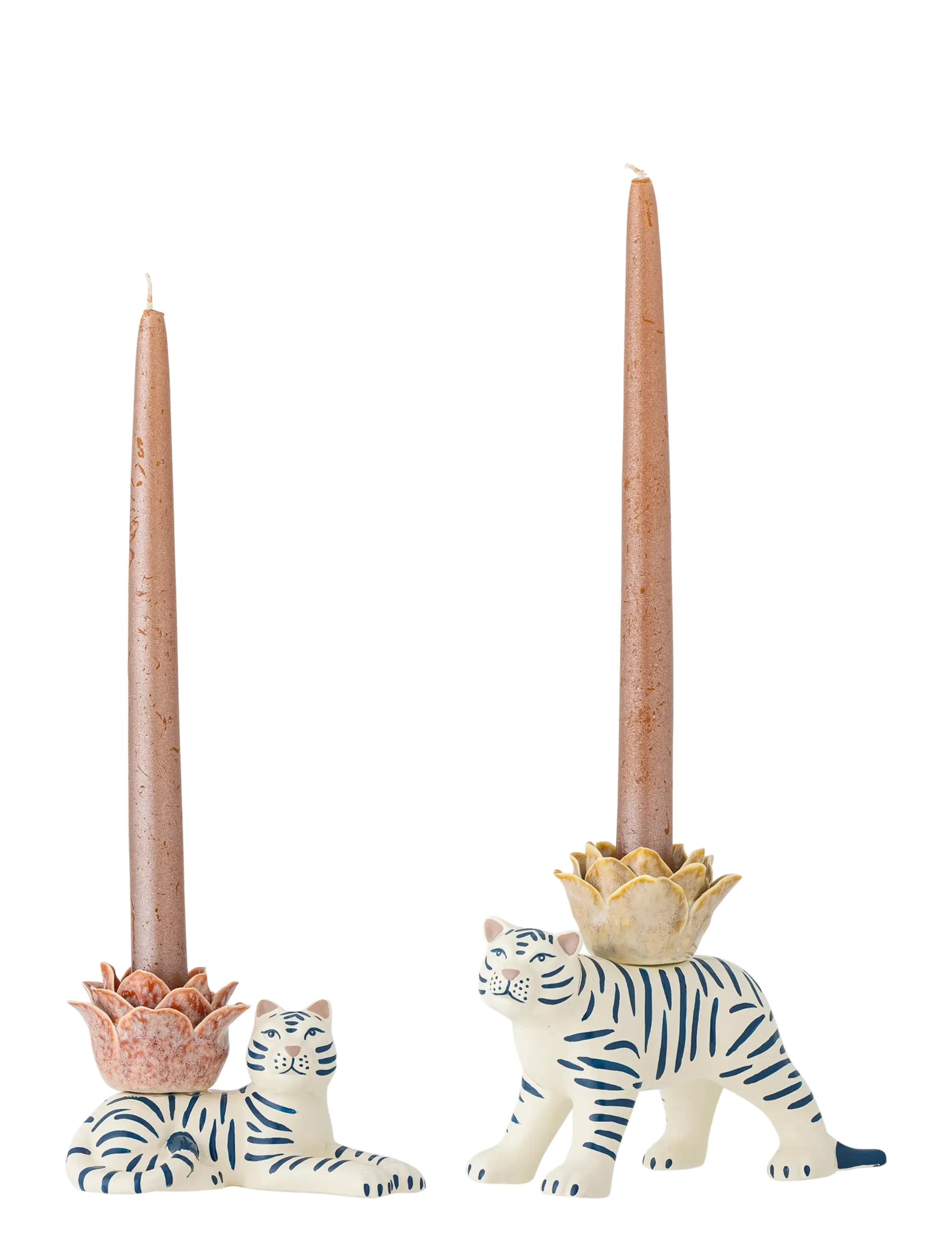 Bloomingville - Rory Candle Holder - köp efter pris - white - 2