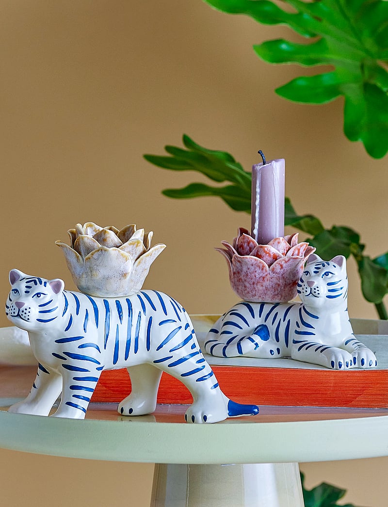 Bloomingville - Rory Candle Holder - kerzenständer - white - 4