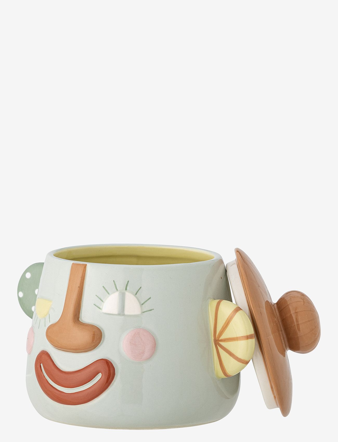 Bloomingville - Sylvie Jar w/Lid - die niedrigsten preise - grey - 1