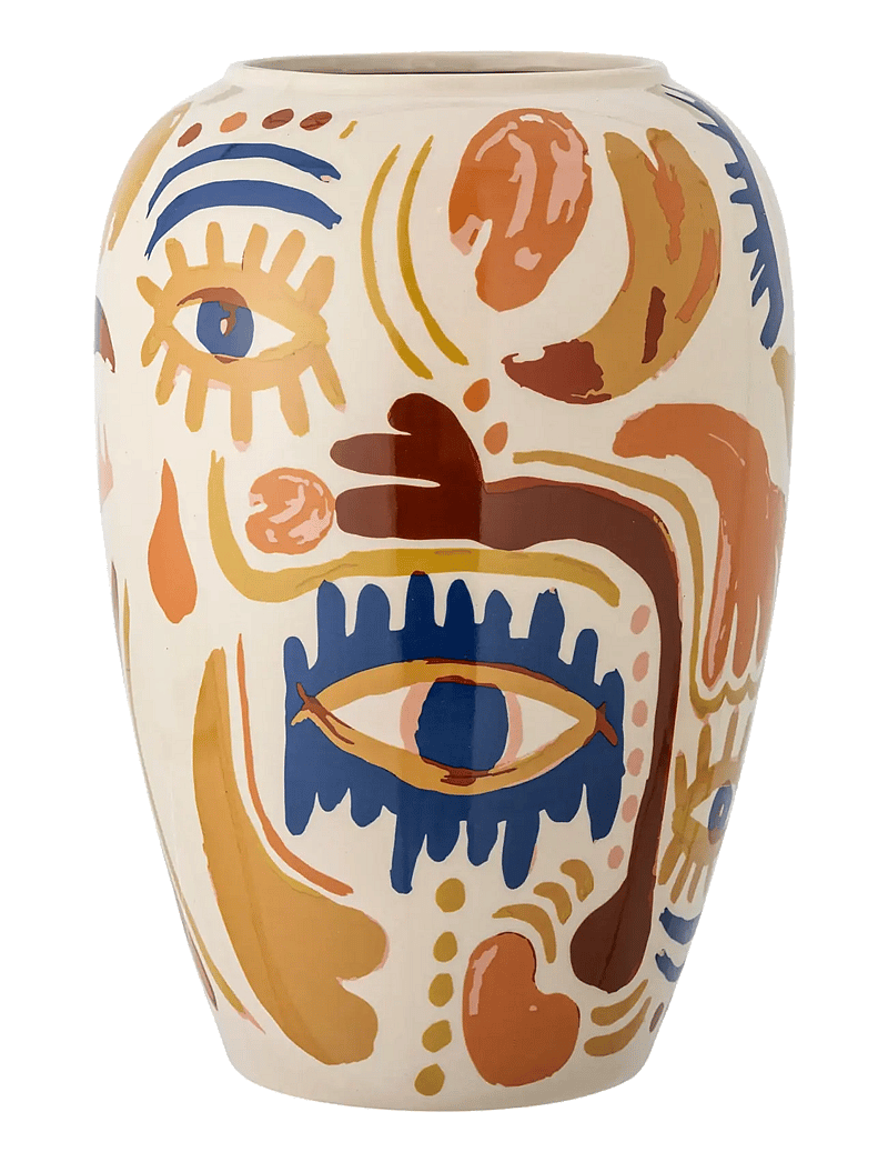 Bloomingville - Horus Vase - vasen - orange - 0