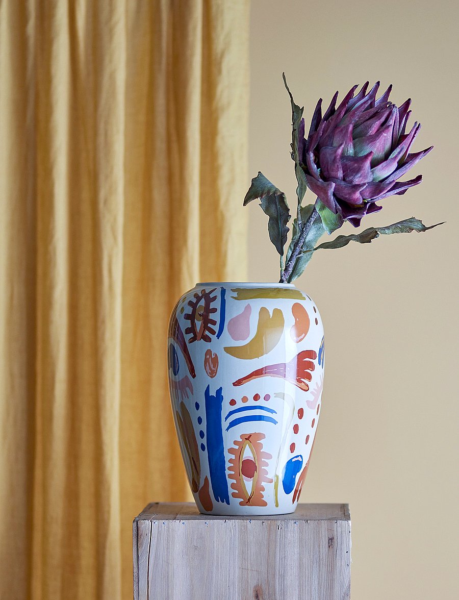 Bloomingville - Horus Vase - sünnipäevakingitused - orange - 2