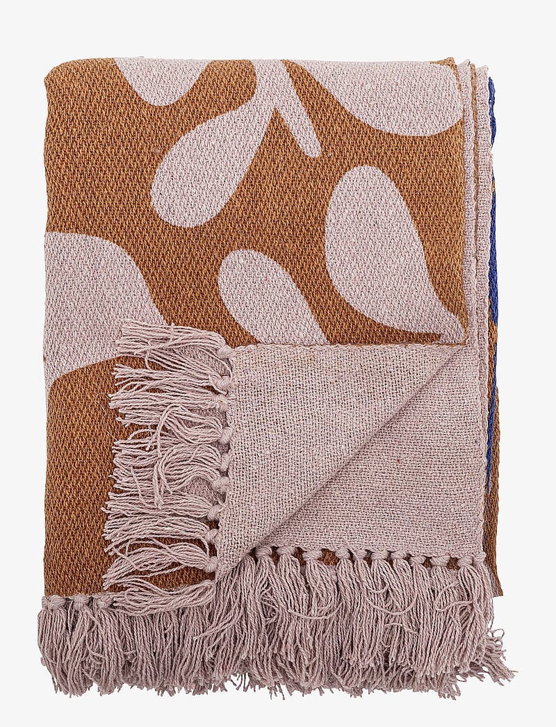 Bloomingville - Atle Throw - die niedrigsten preise - brown - 0