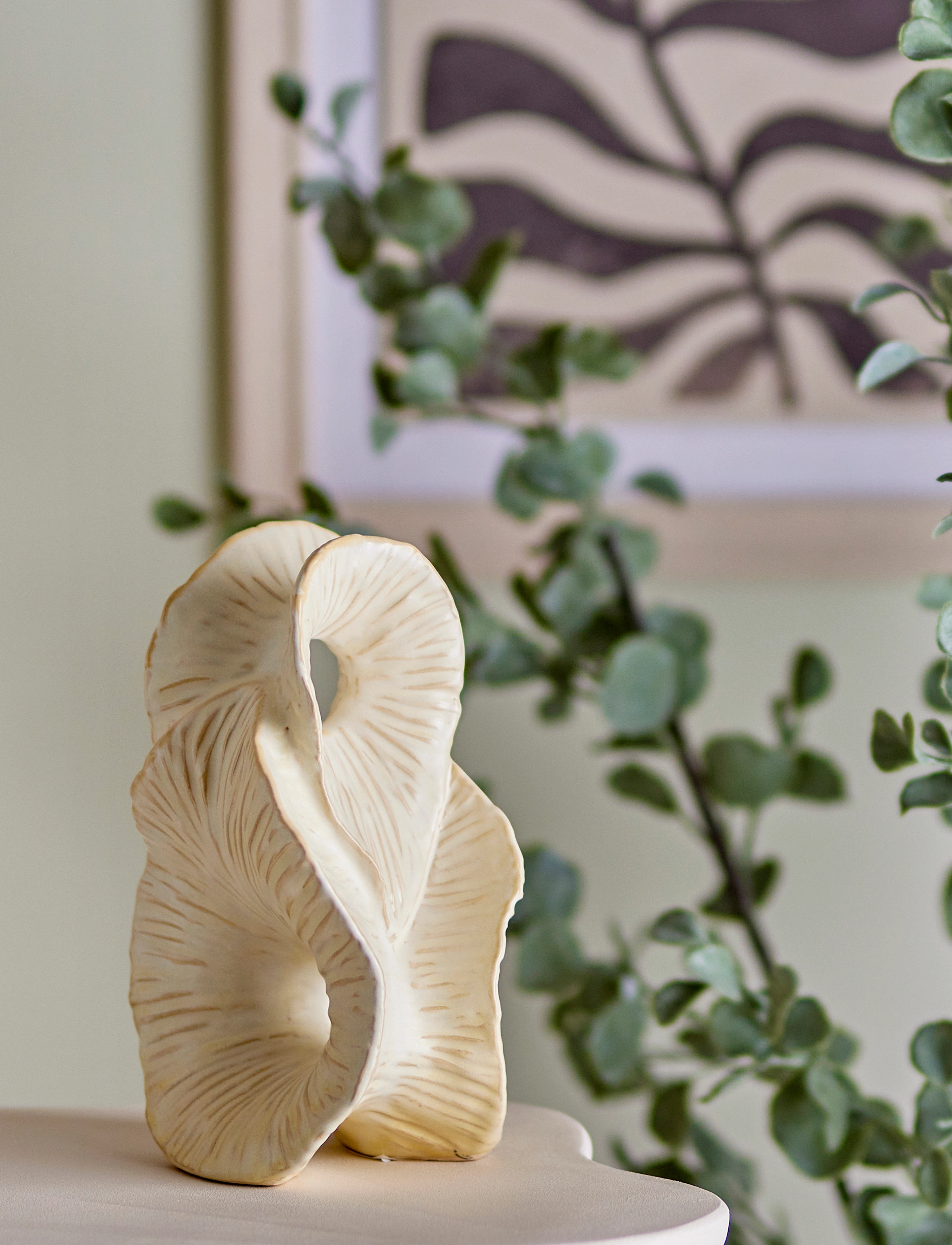 Bloomingville Fabien Deco, One Size, Cream, Dekorativt Tilbehør-Detaljer > Porcelænsfigurer Og -Skulpturer, Unisex