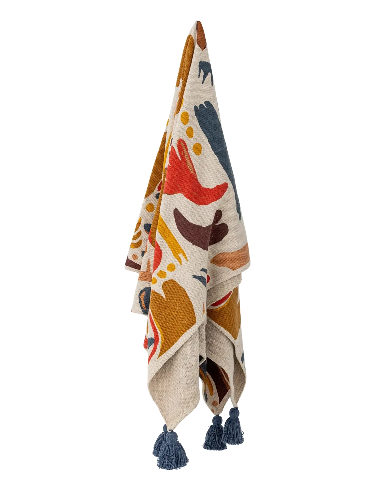 Bloomingville - Horus Throw - die niedrigsten preise - orange - 1