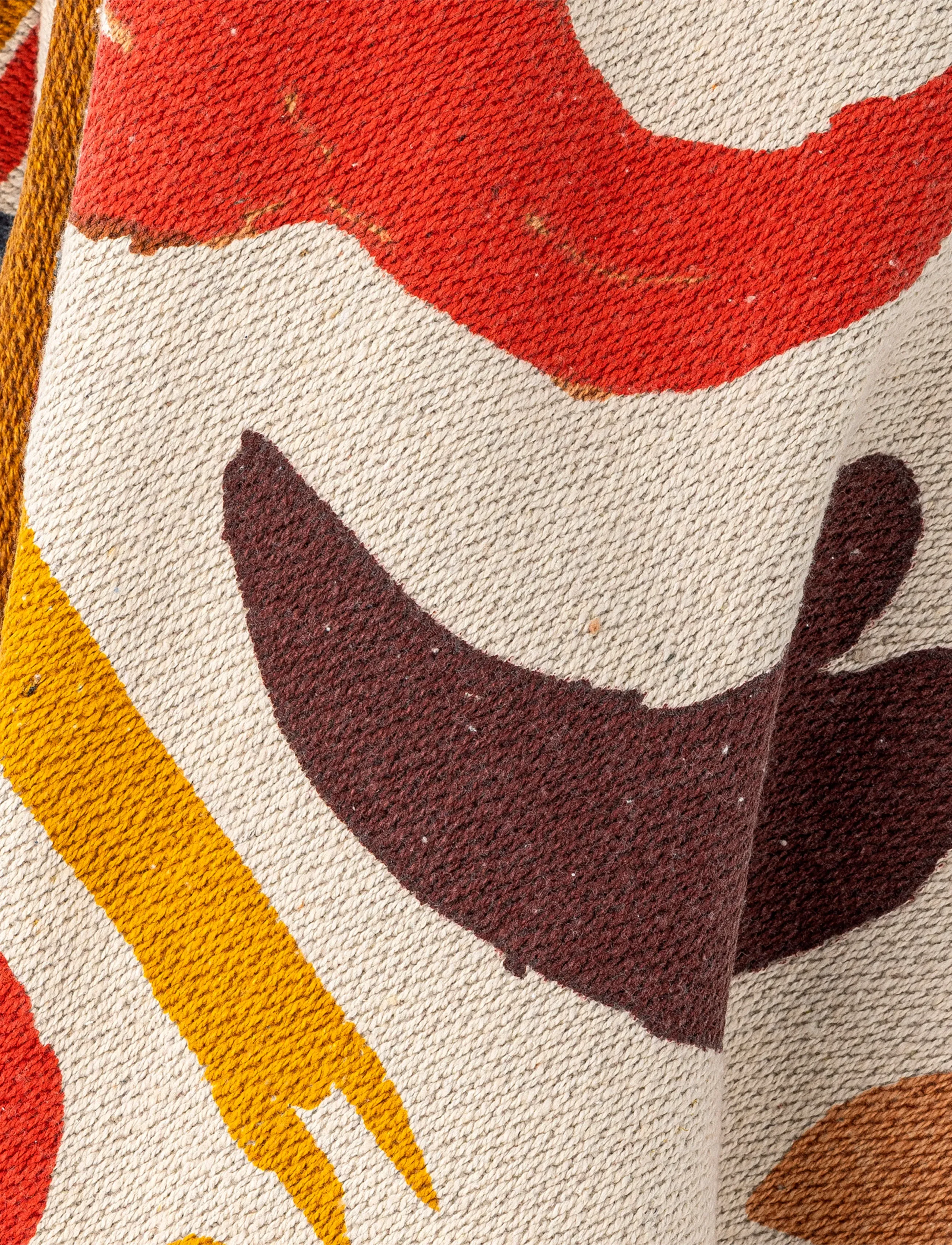 Bloomingville - Horus Throw - die niedrigsten preise - orange - 2