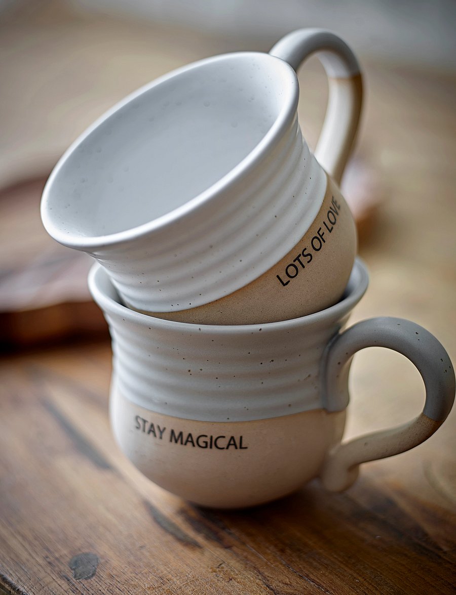 Bloomingville - Claire Cup - die niedrigsten preise - grey - 1