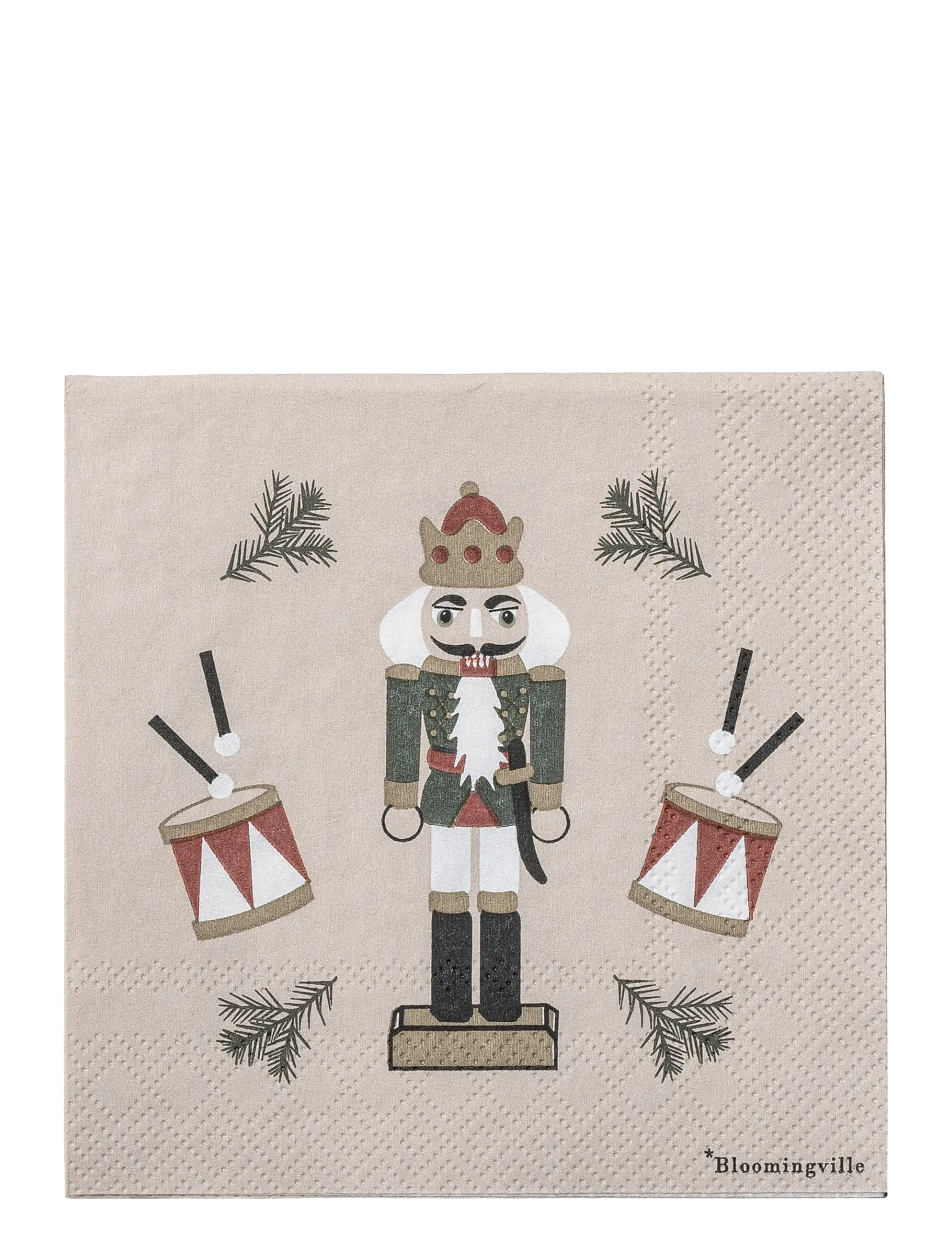 Bloomingville Jolly Napkin - Servering - GREEN / green