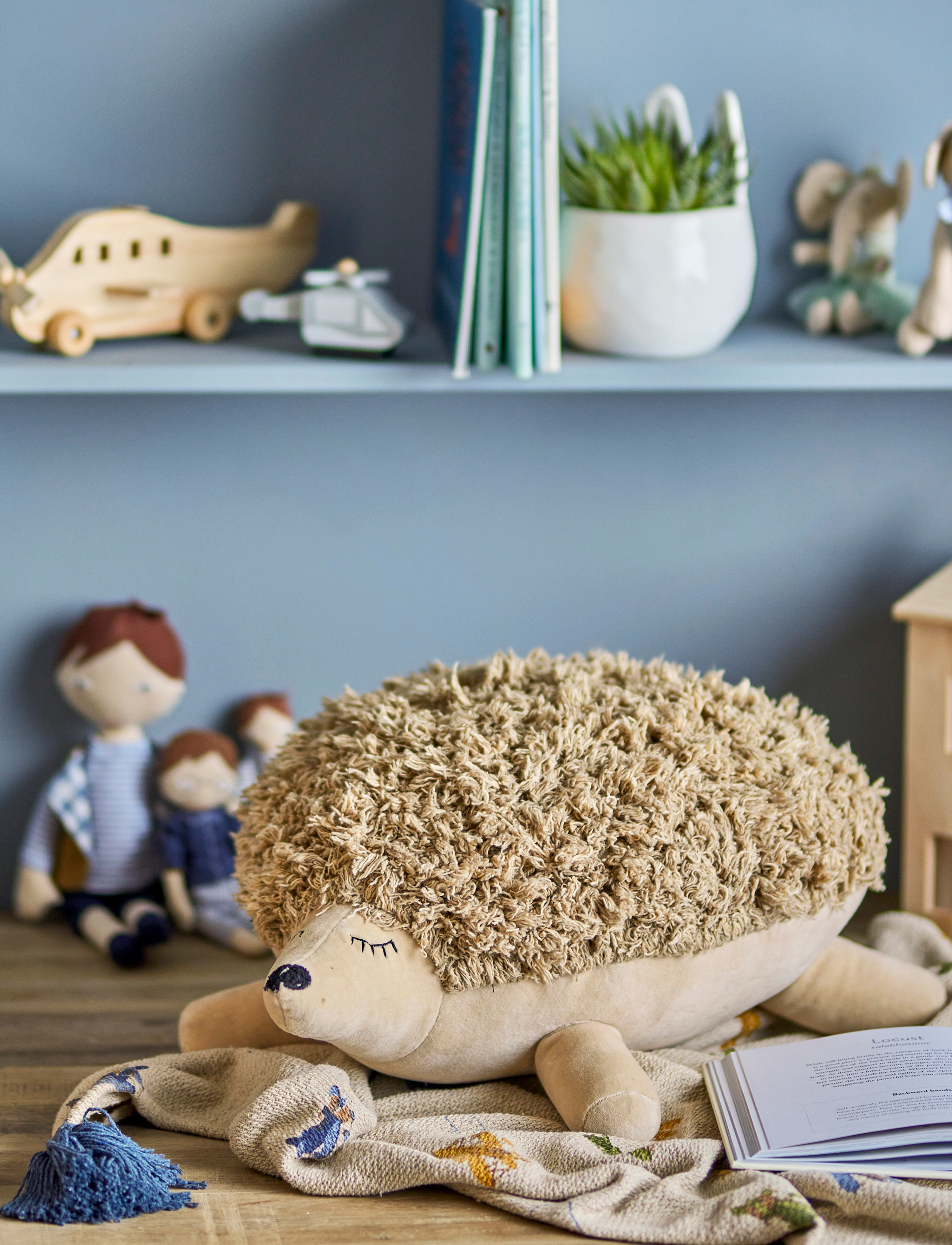 Bloomingville Henny Soft Toy, 36X50X24 cm, Brown, Soft Legetøj > Stuffed Animals, Børn